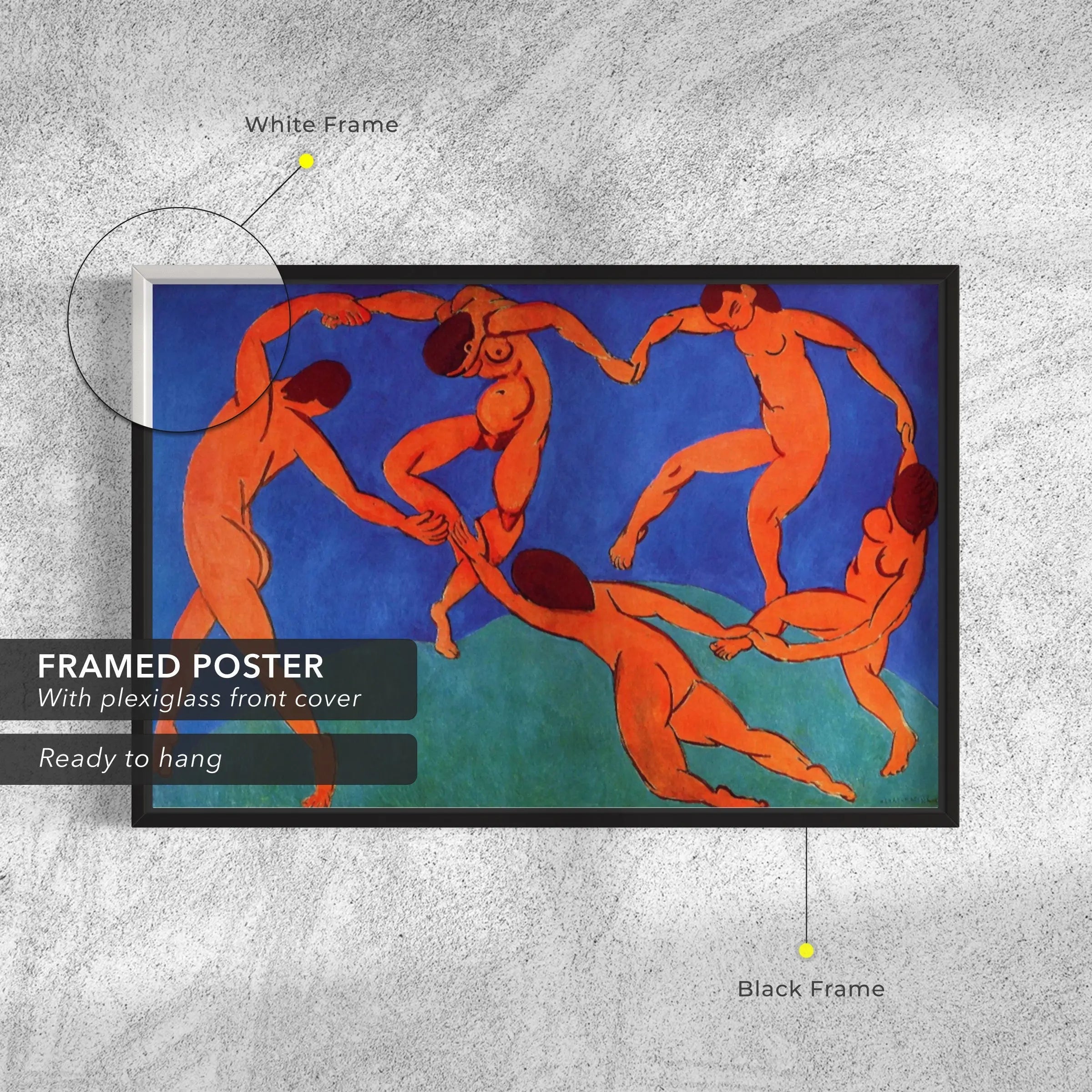 Henri Matisse Dance Canvas Art | Poster Print - Canvastoria
