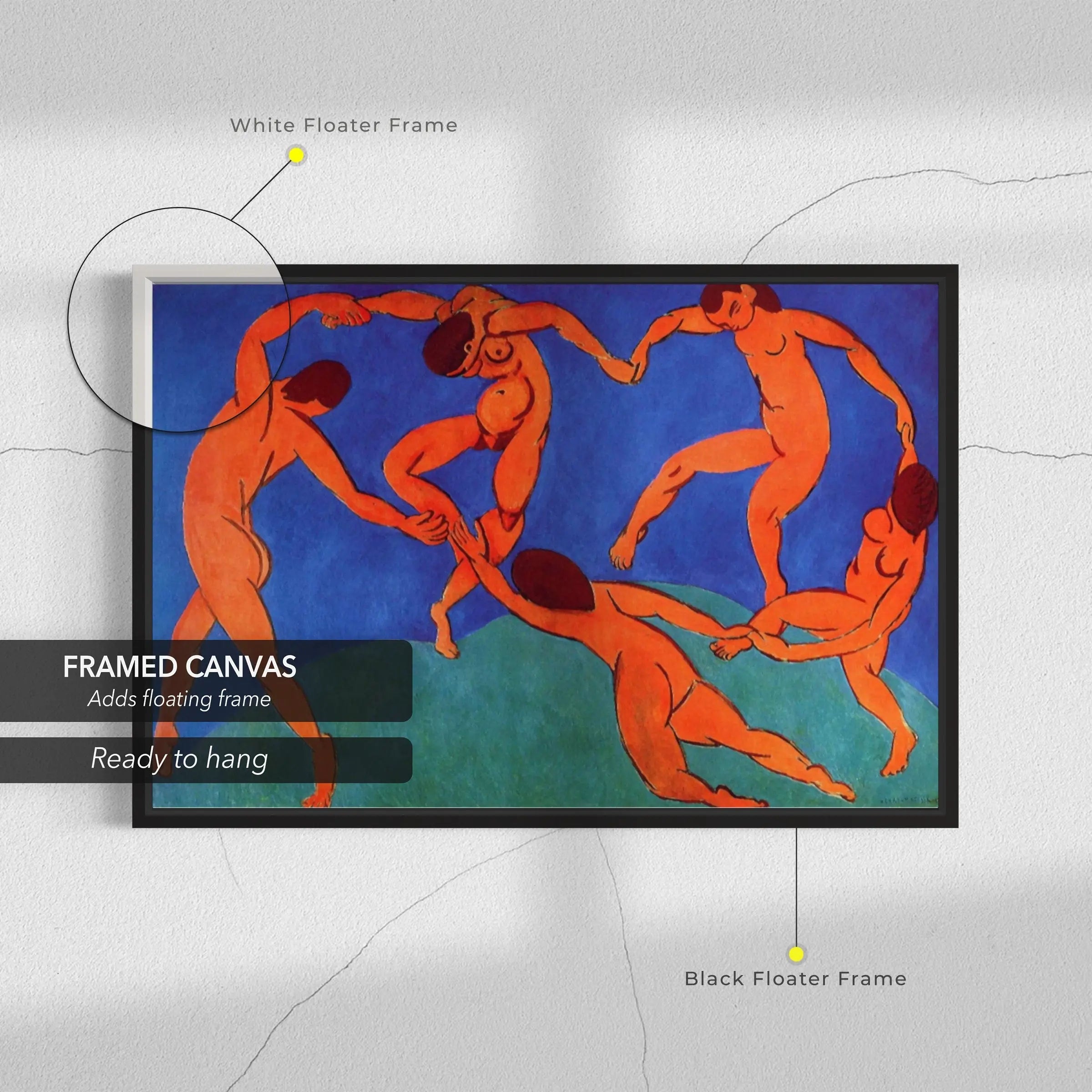 Henri Matisse Dance Canvas Art | Poster Print - Canvastoria