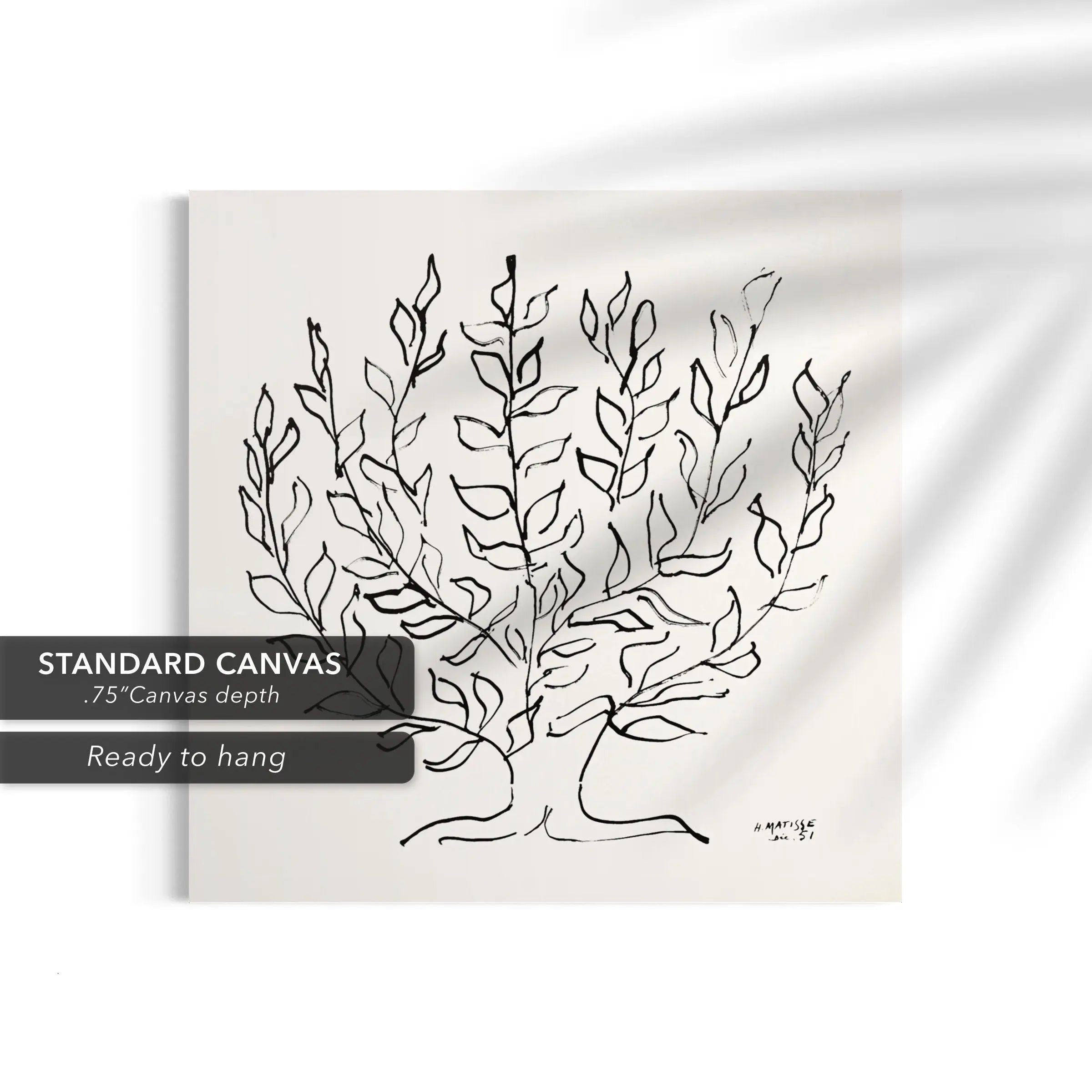 Henri Matisse 'Le Platane' Canvas Art | Poster Print - Canvastoria