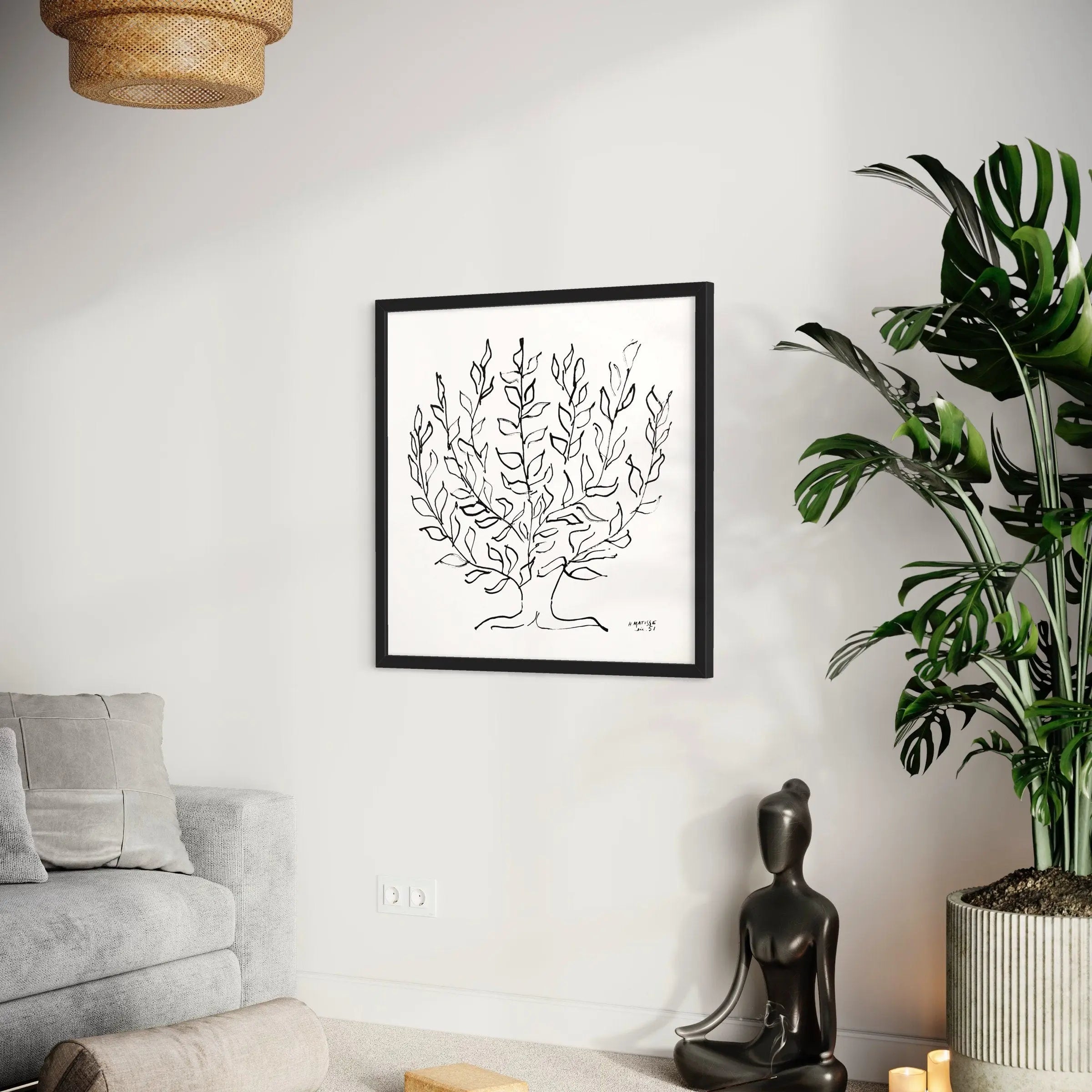 Henri Matisse 'Le Platane' Canvas Art | Poster Print - Canvastoria