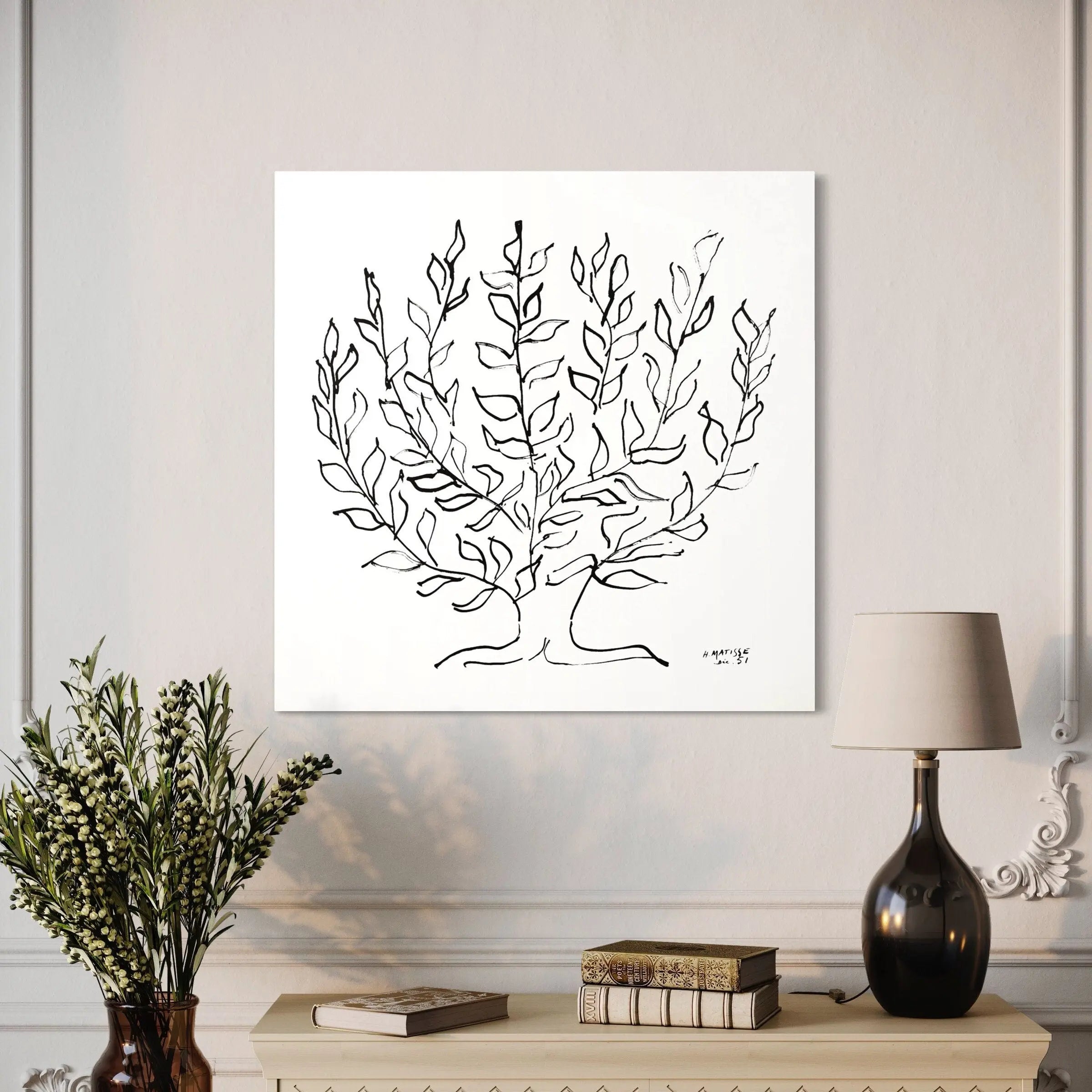 Henri Matisse 'Le Platane' Canvas Art | Poster Print - Canvastoria