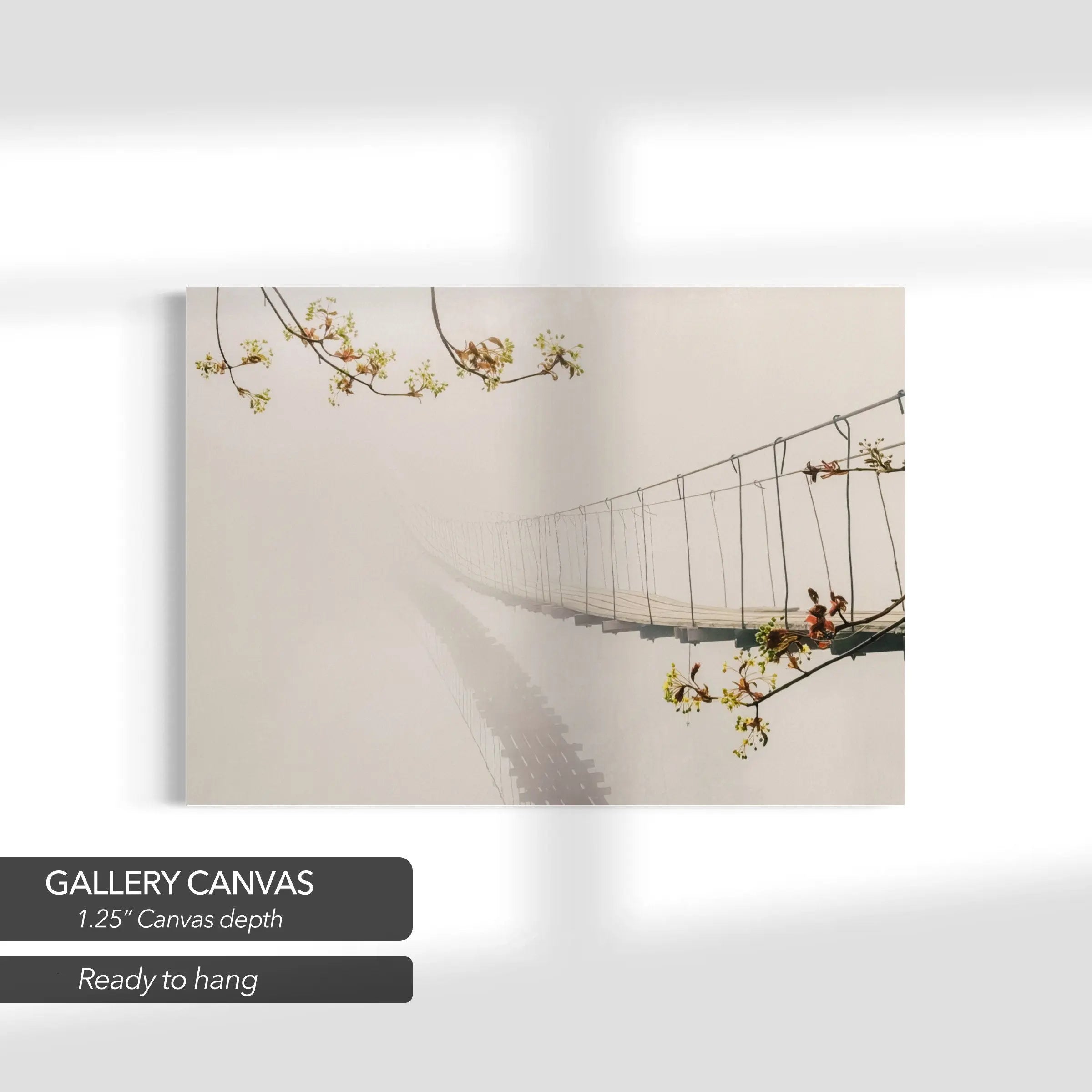 Rope Bridge Canvas Canvas Art | Poster Print - Canvastoria