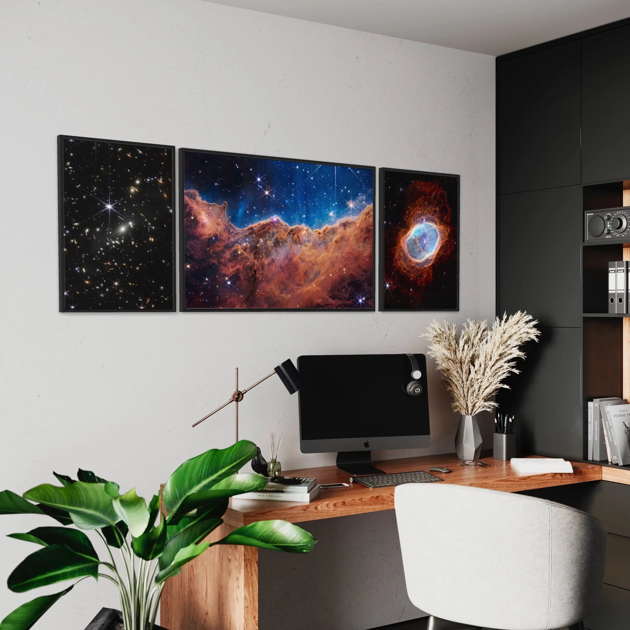 James Webb Set Of 3 Canvas Art | Poster Print - Canvastoria