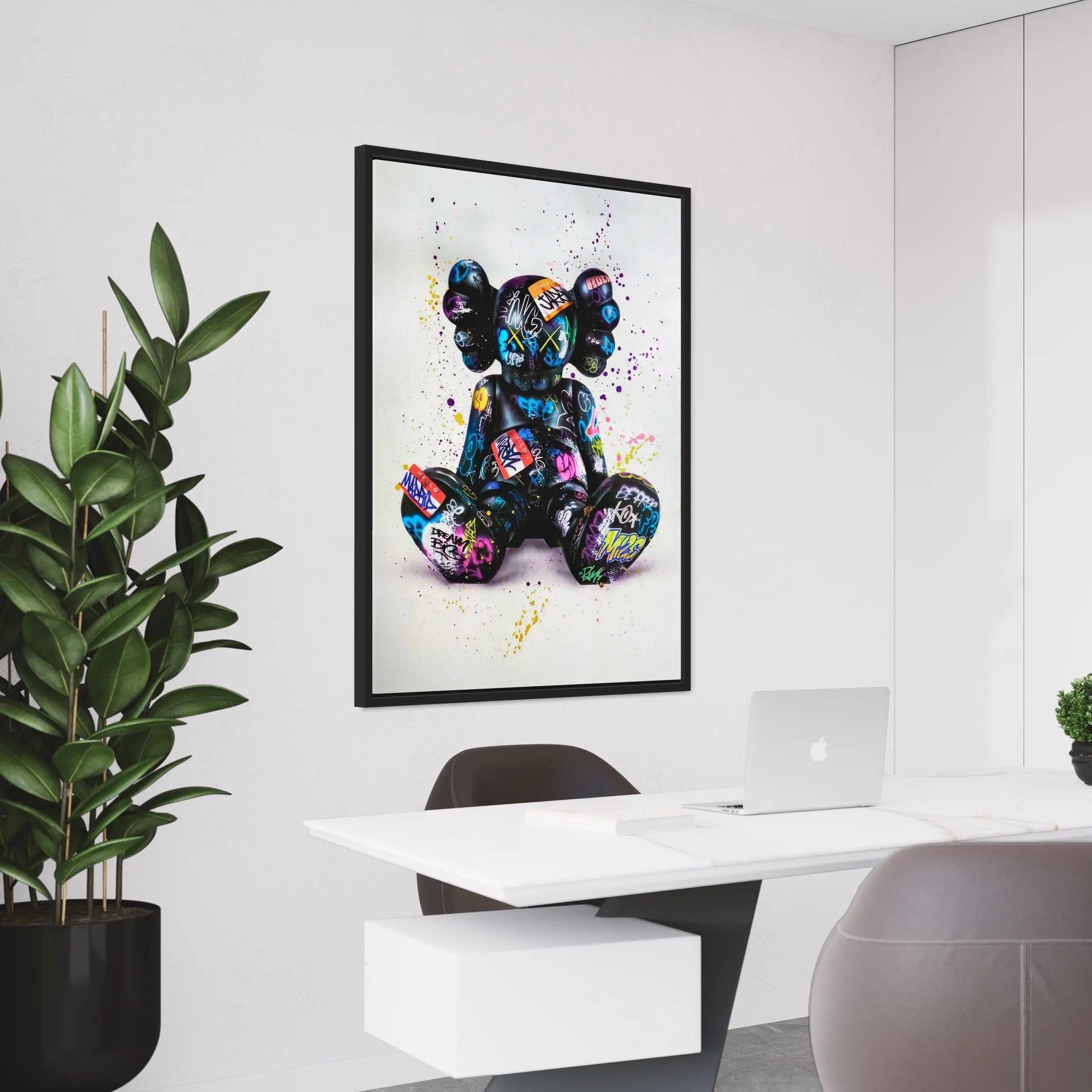 Kaws Holiday Taipei Canvas Art | Poster Print - Canvastoria