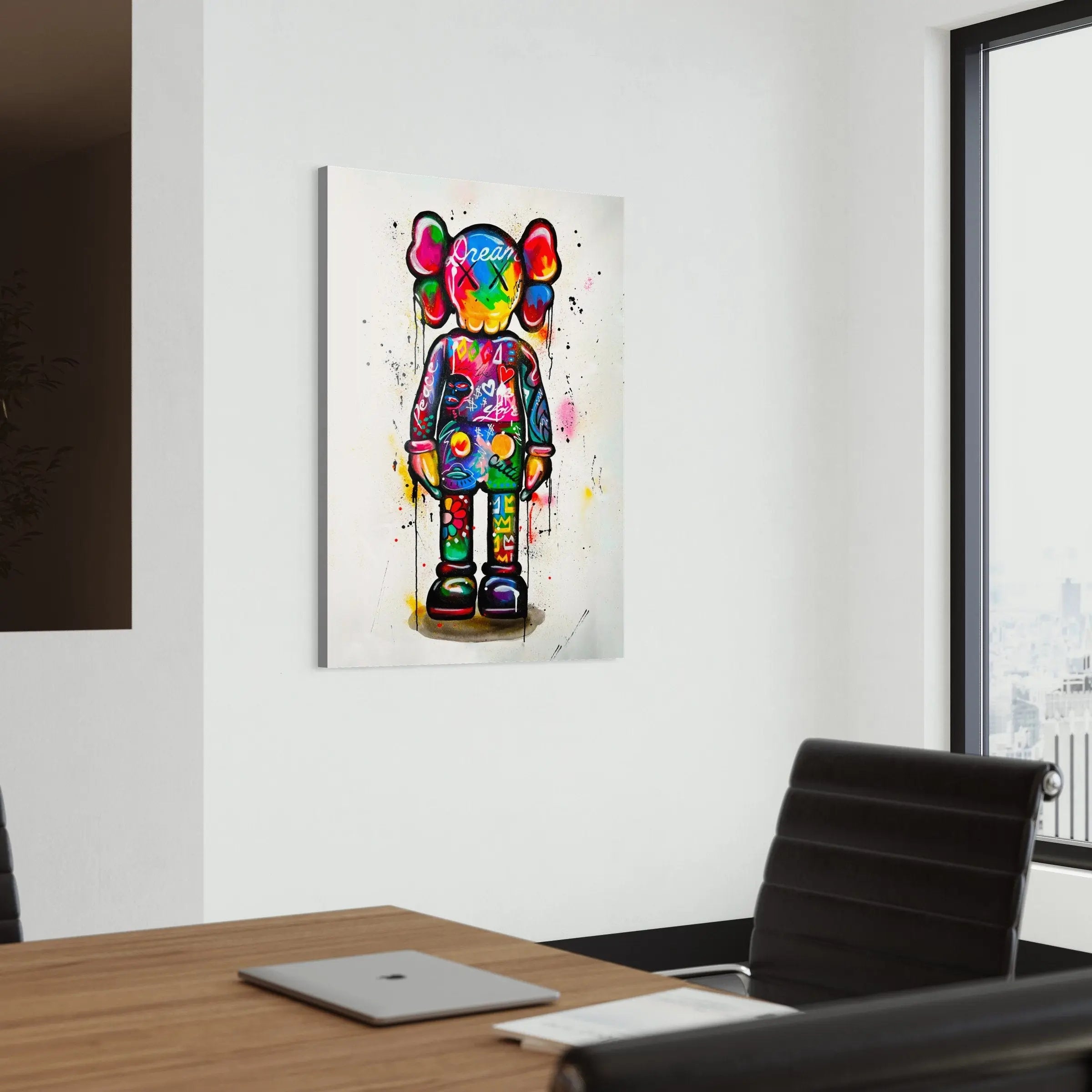 Kaws Companion Figure Canvas Art | Poster Print - Canvastoria