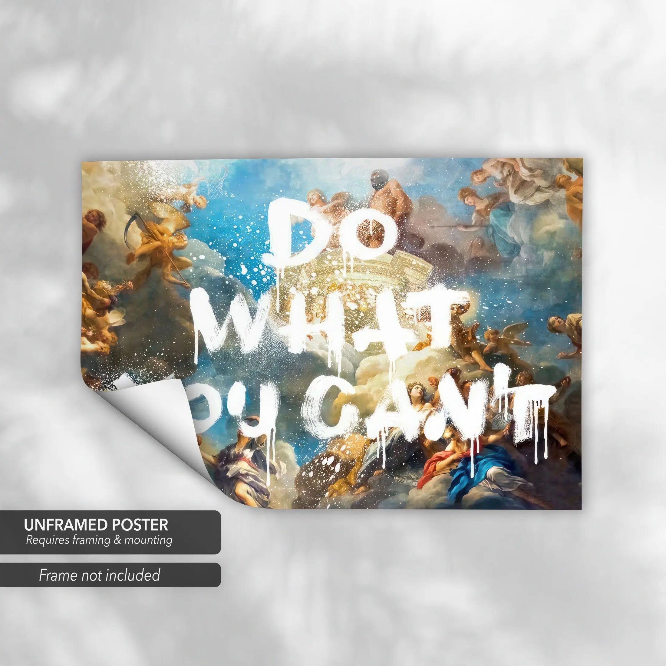 Do What You Can't - Motivational Quote Canvas Art | Poster Print Canvastoria