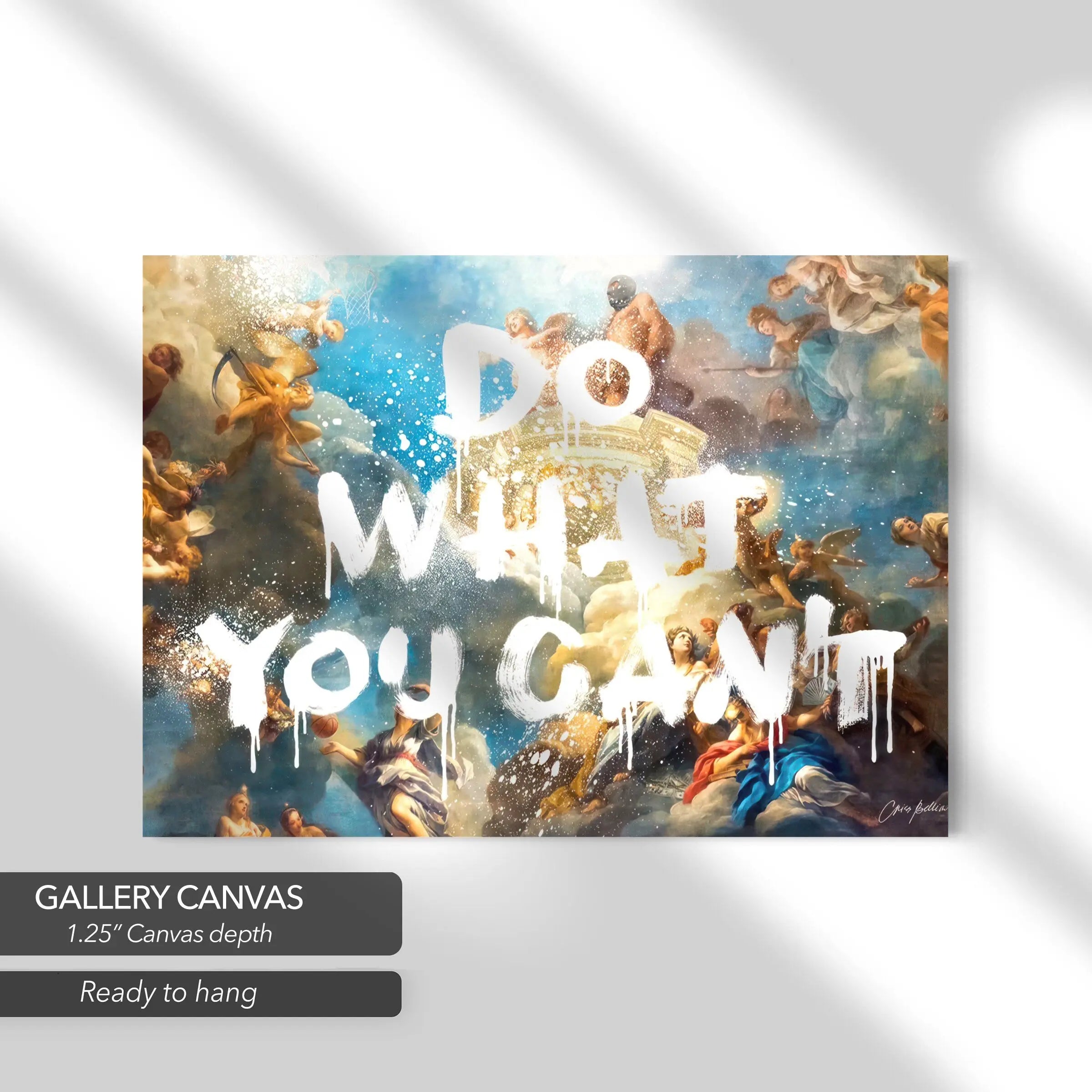 Do What You Can't - Motivational Quote Canvas Art | Poster Print Canvastoria