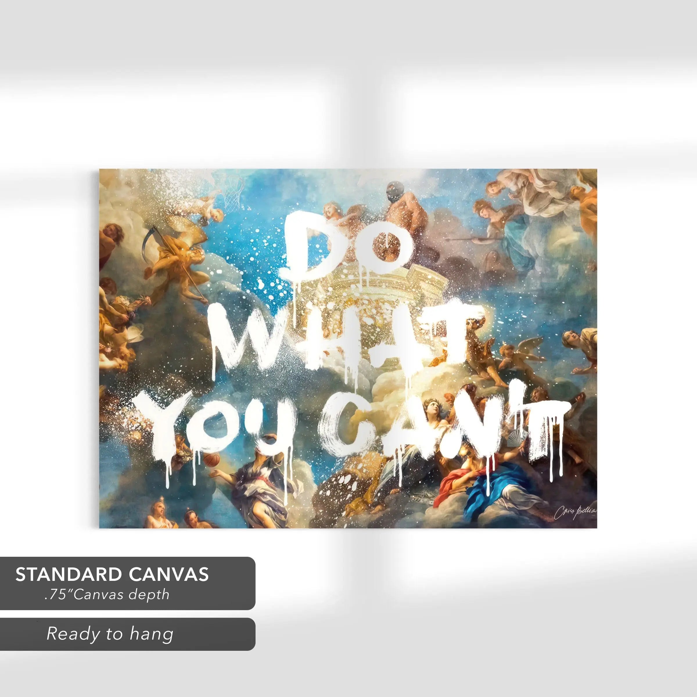 Do What You Can't - Motivational Quote Canvas Art | Poster Print Canvastoria
