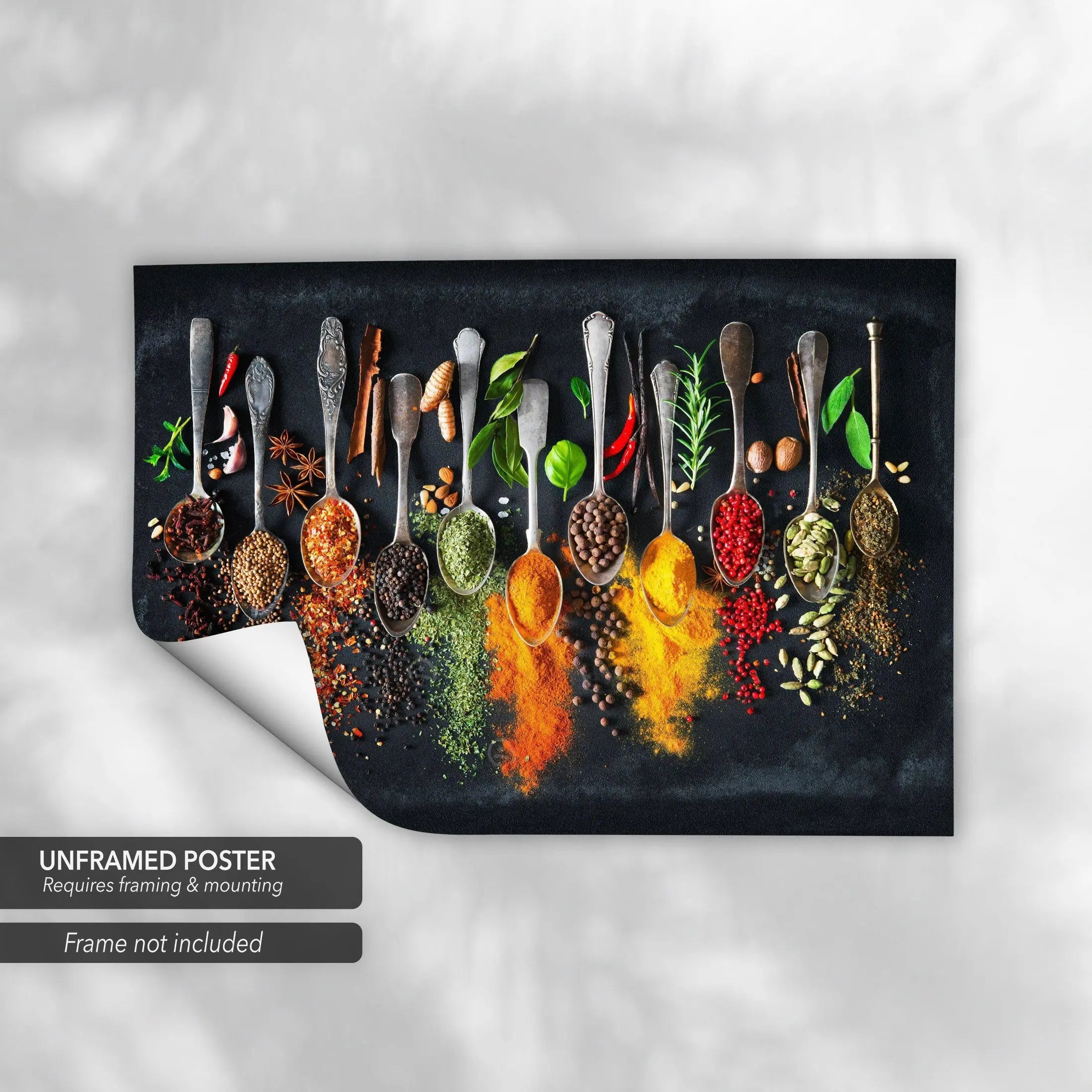 Harmony Spoons n’ Spices Canvas Art | Poster Print Canvastoria