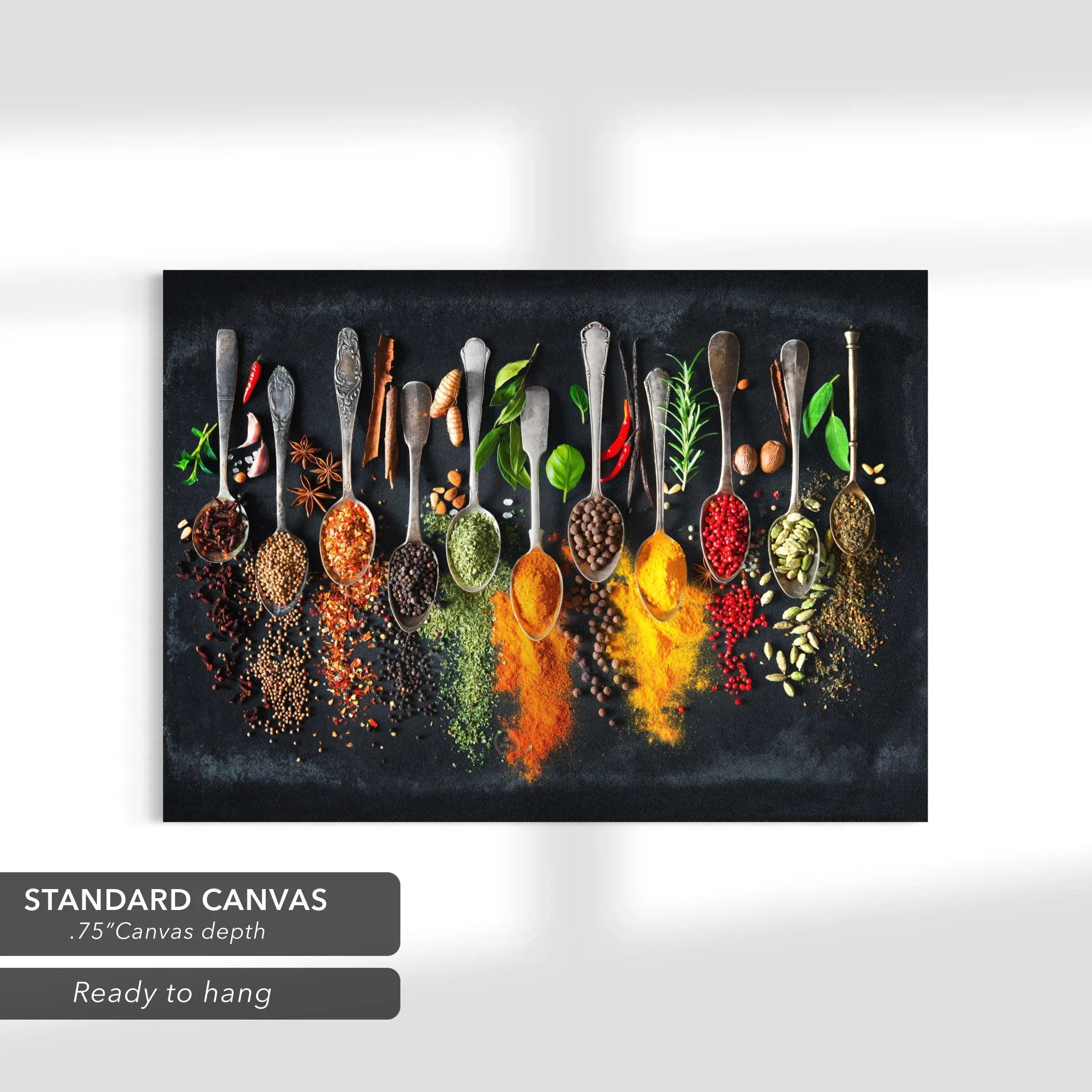 Harmony Spoons n’ Spices Canvas Art | Poster Print Canvastoria