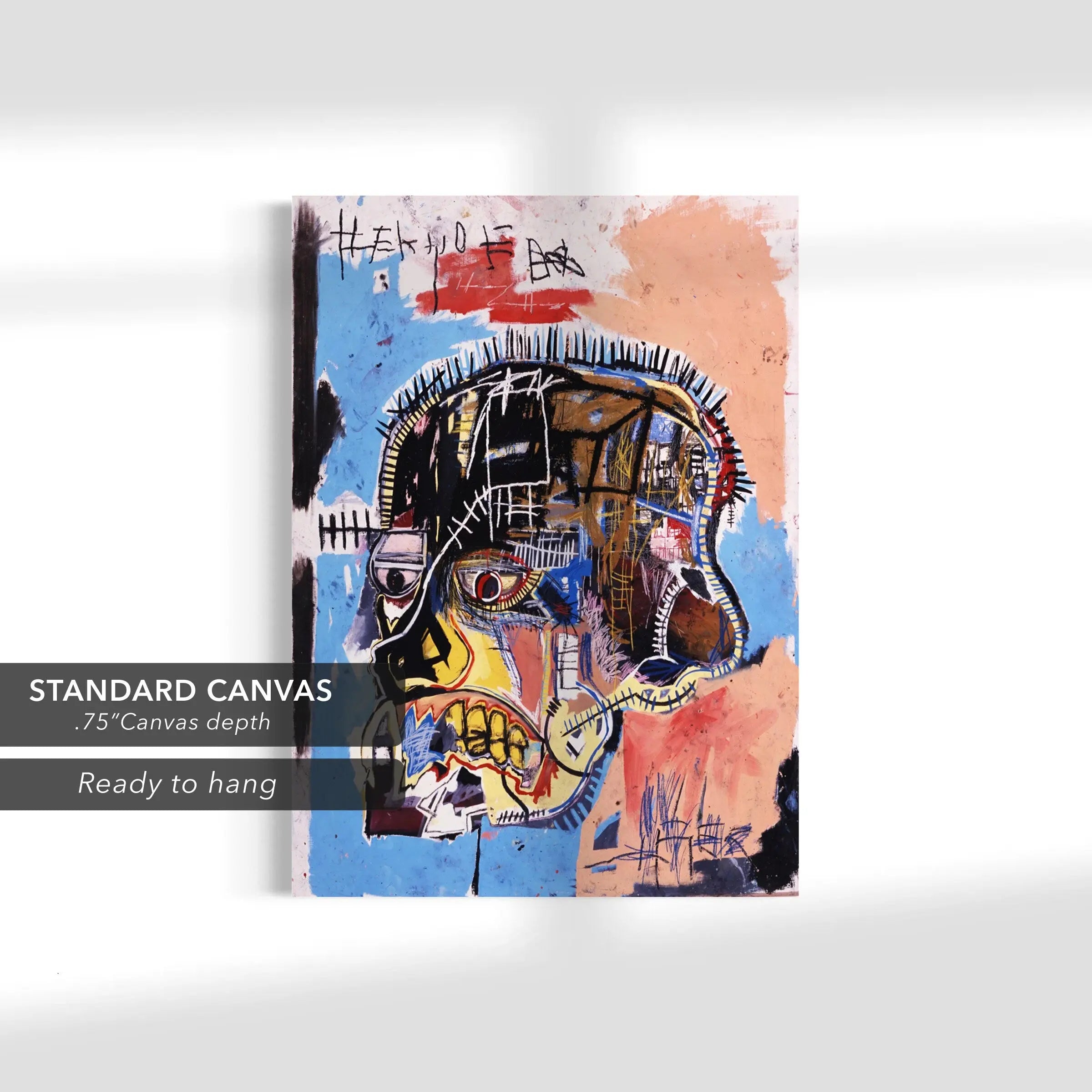 Basquiat Brilliance: Untitled 1981 Canvas Art | Poster Print Canvastoria