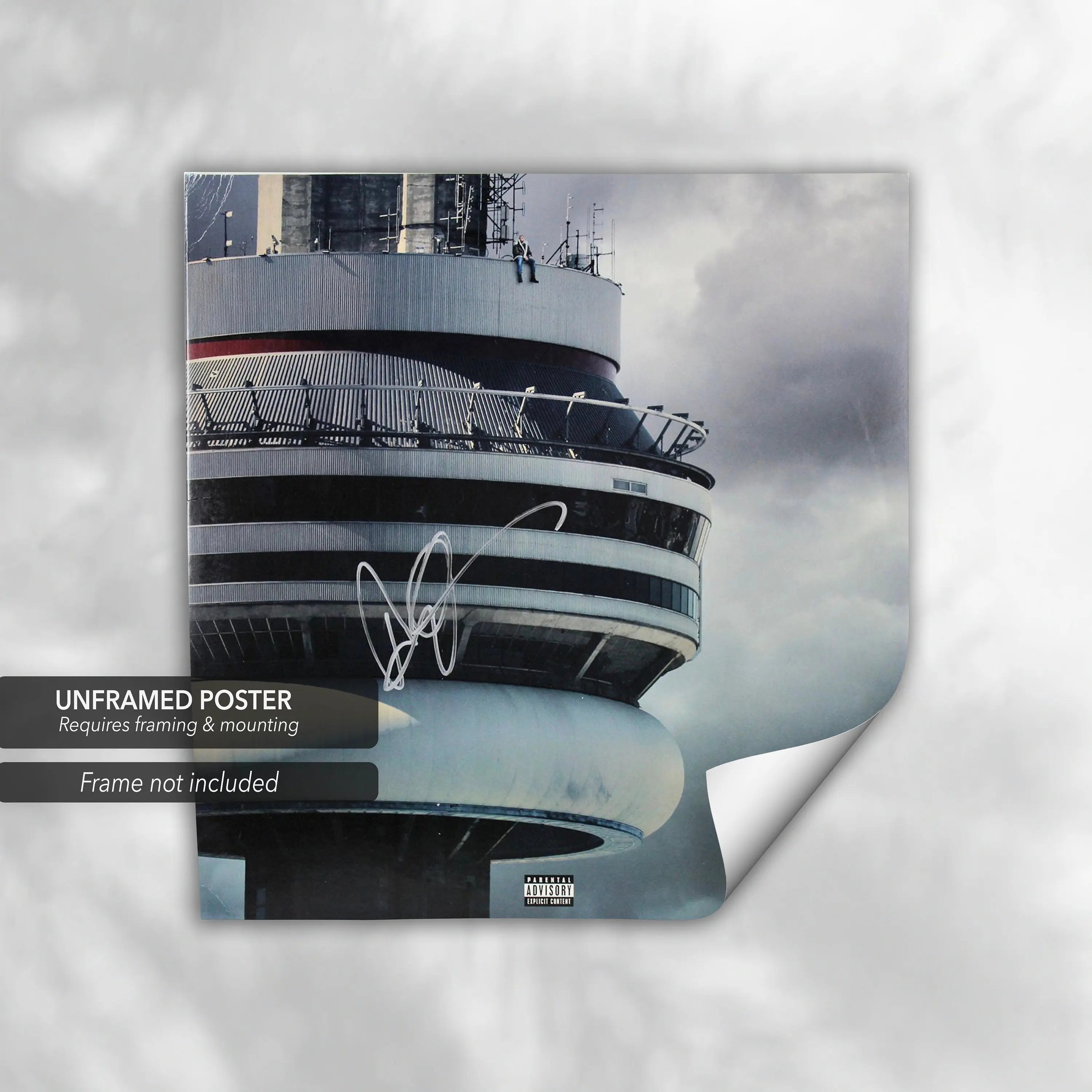 Drake Views Album Canvas Art | Poster Print Canvastoria