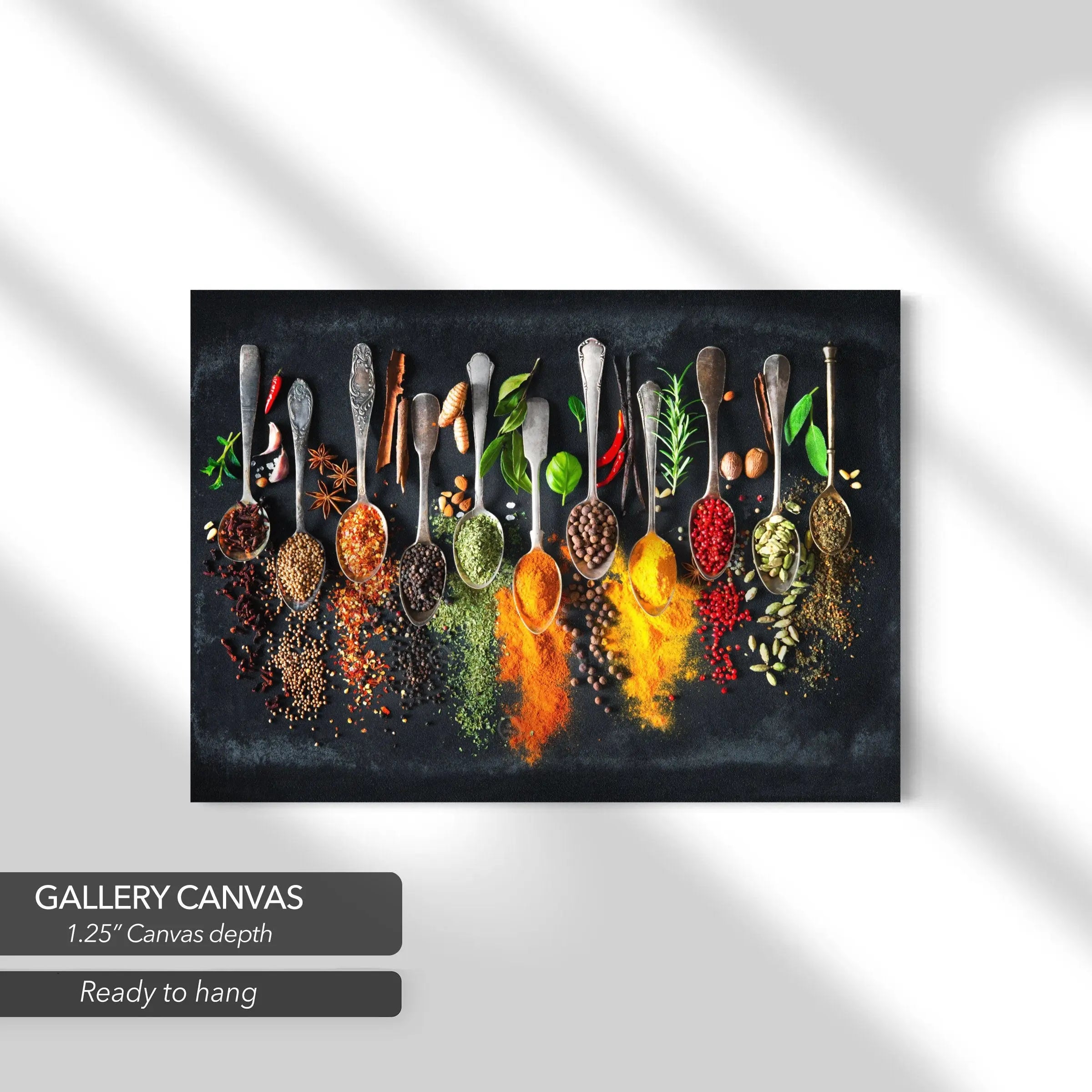 Harmony Spoons n’ Spices Canvas Art | Poster Print Canvastoria