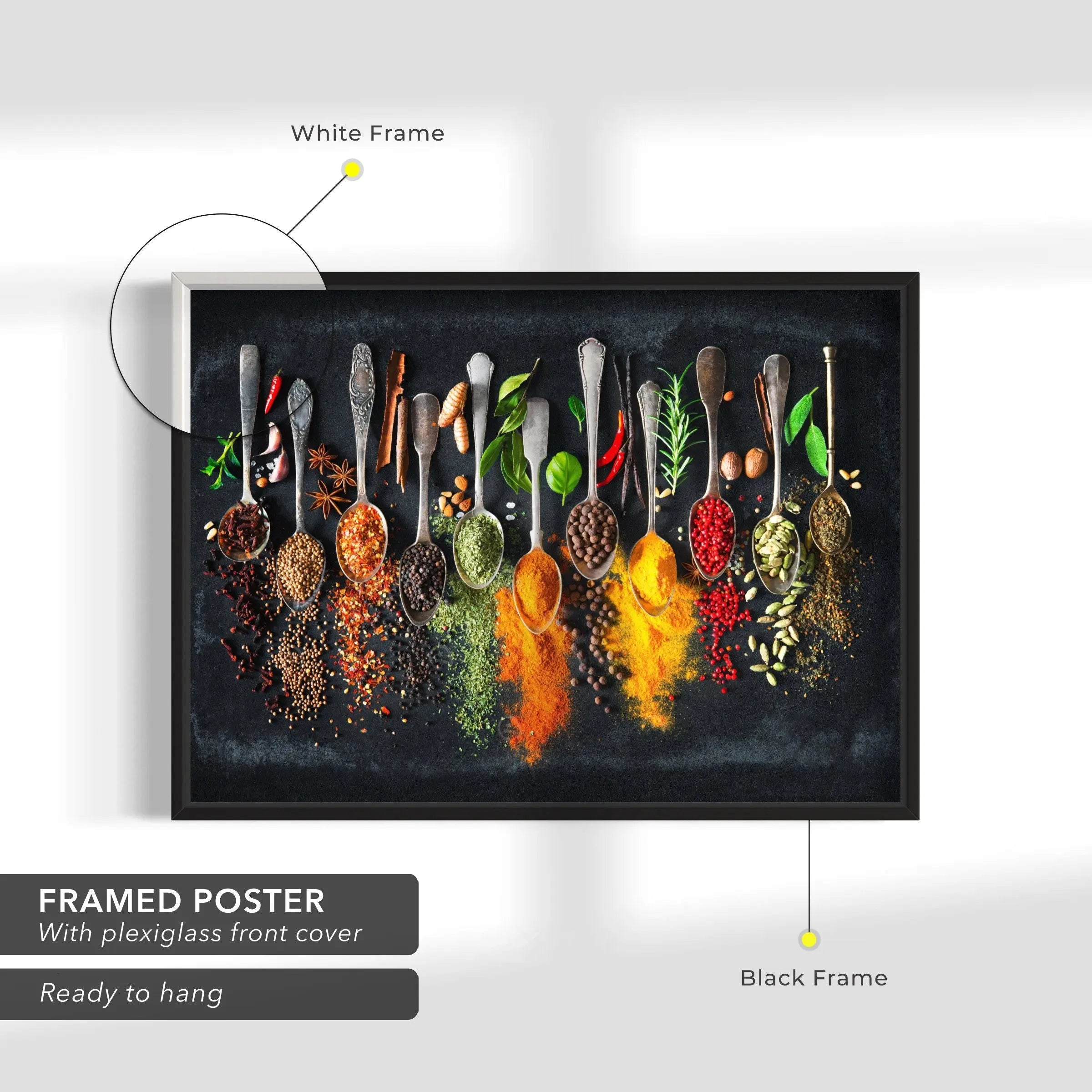 Harmony Spoons n’ Spices Canvas Art | Poster Print Canvastoria