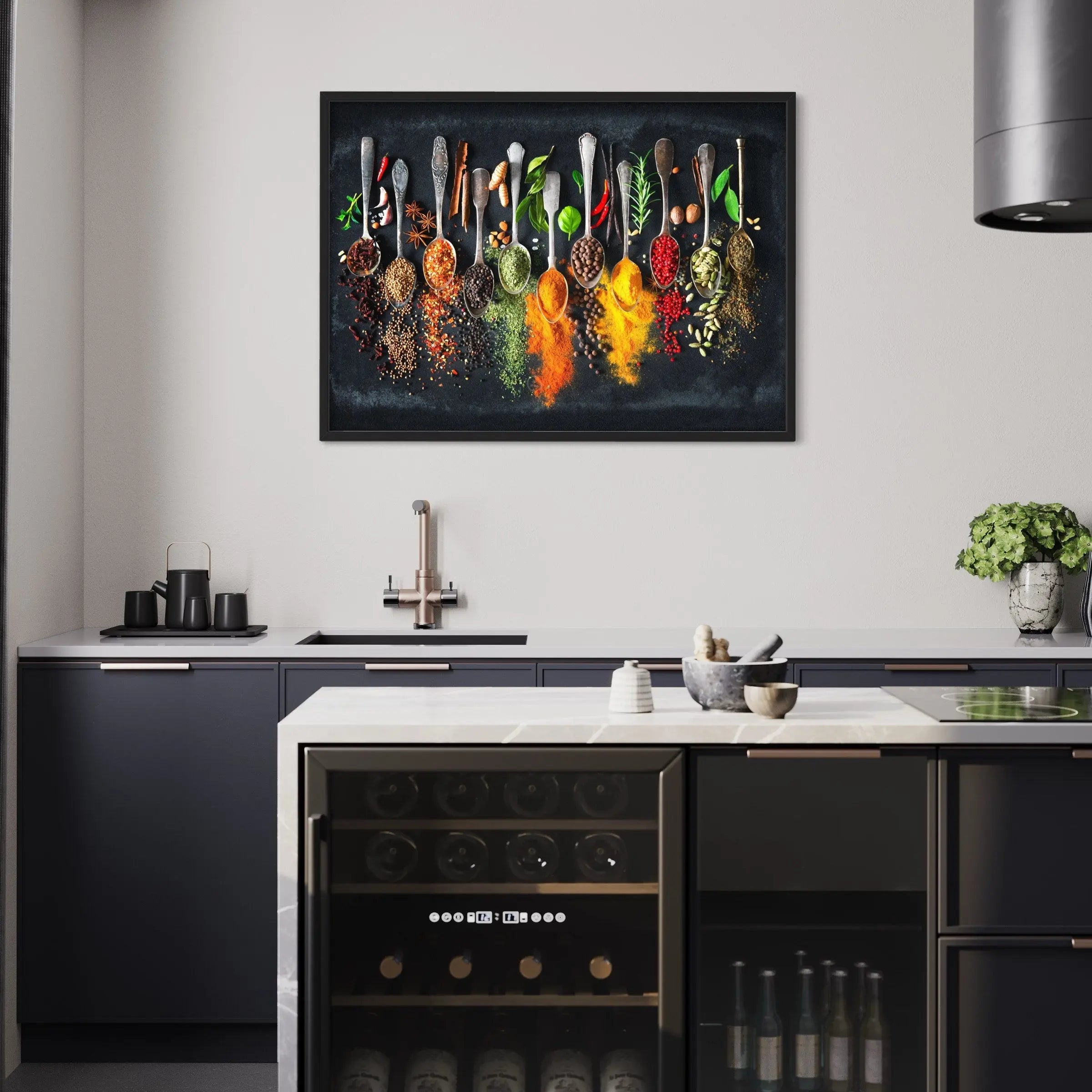 Harmony Spoons n’ Spices Canvas Art | Poster Print Canvastoria