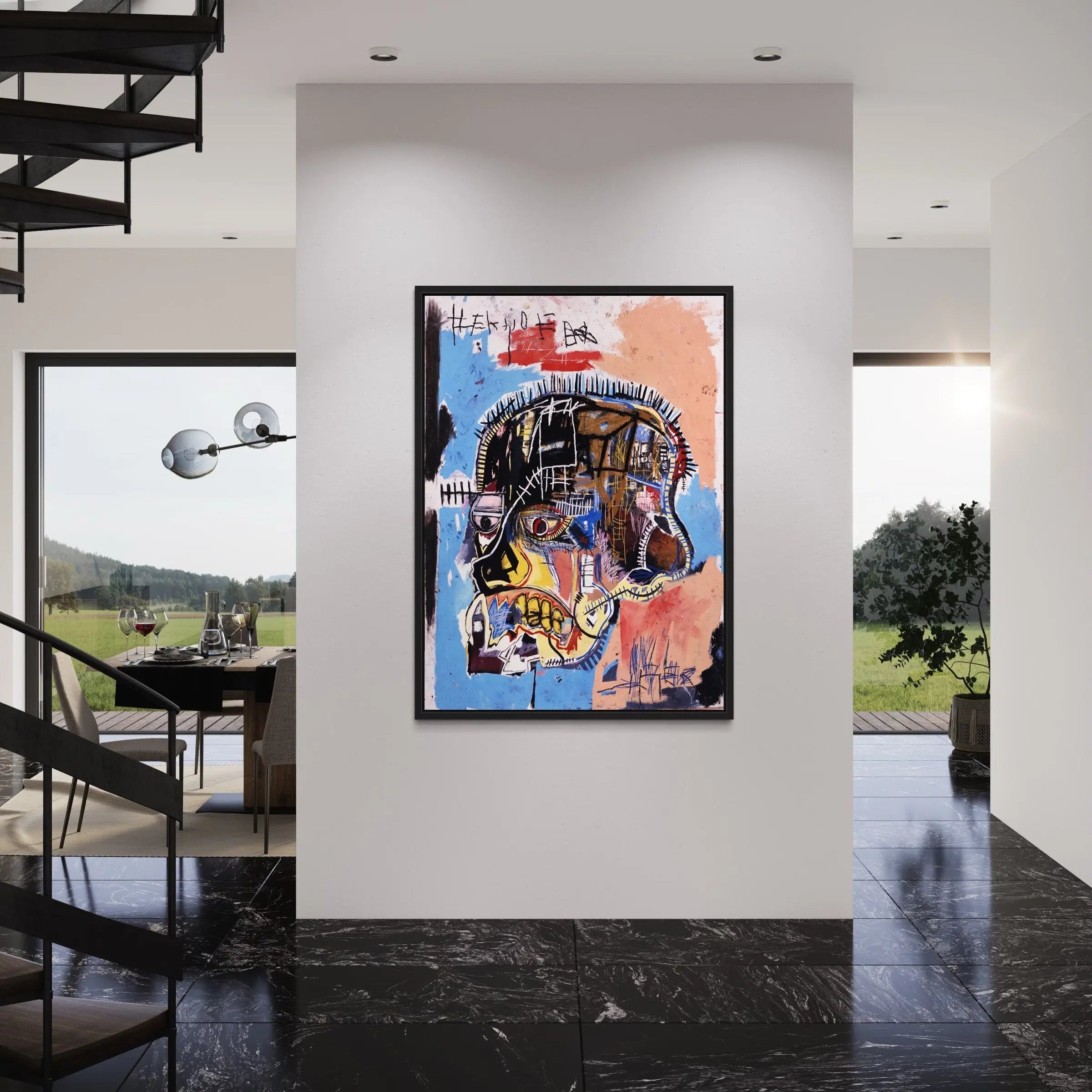 Basquiat Brilliance: Untitled 1981 Canvas Art | Poster Print Canvastoria