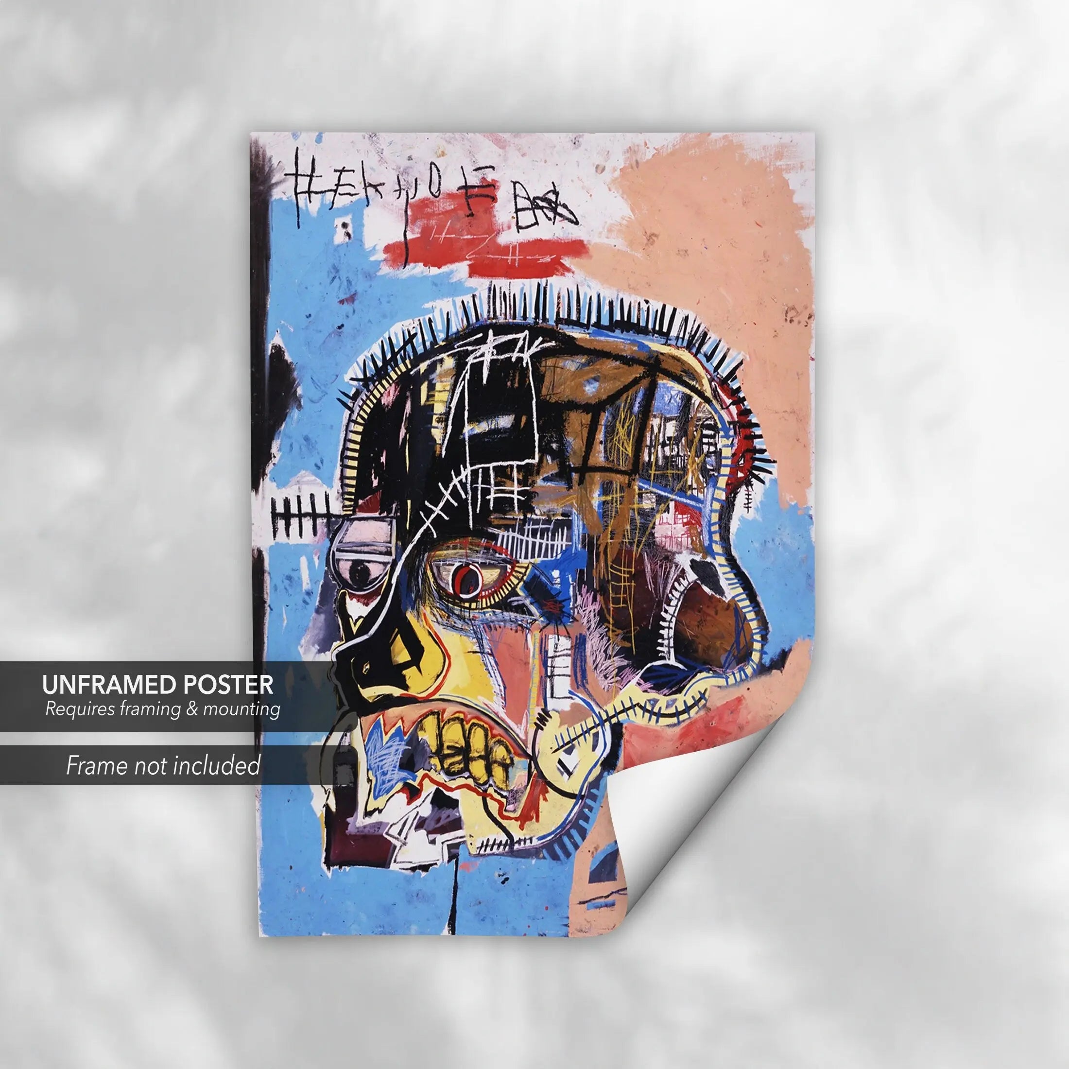 Basquiat Brilliance: Untitled 1981 Canvas Art | Poster Print Canvastoria