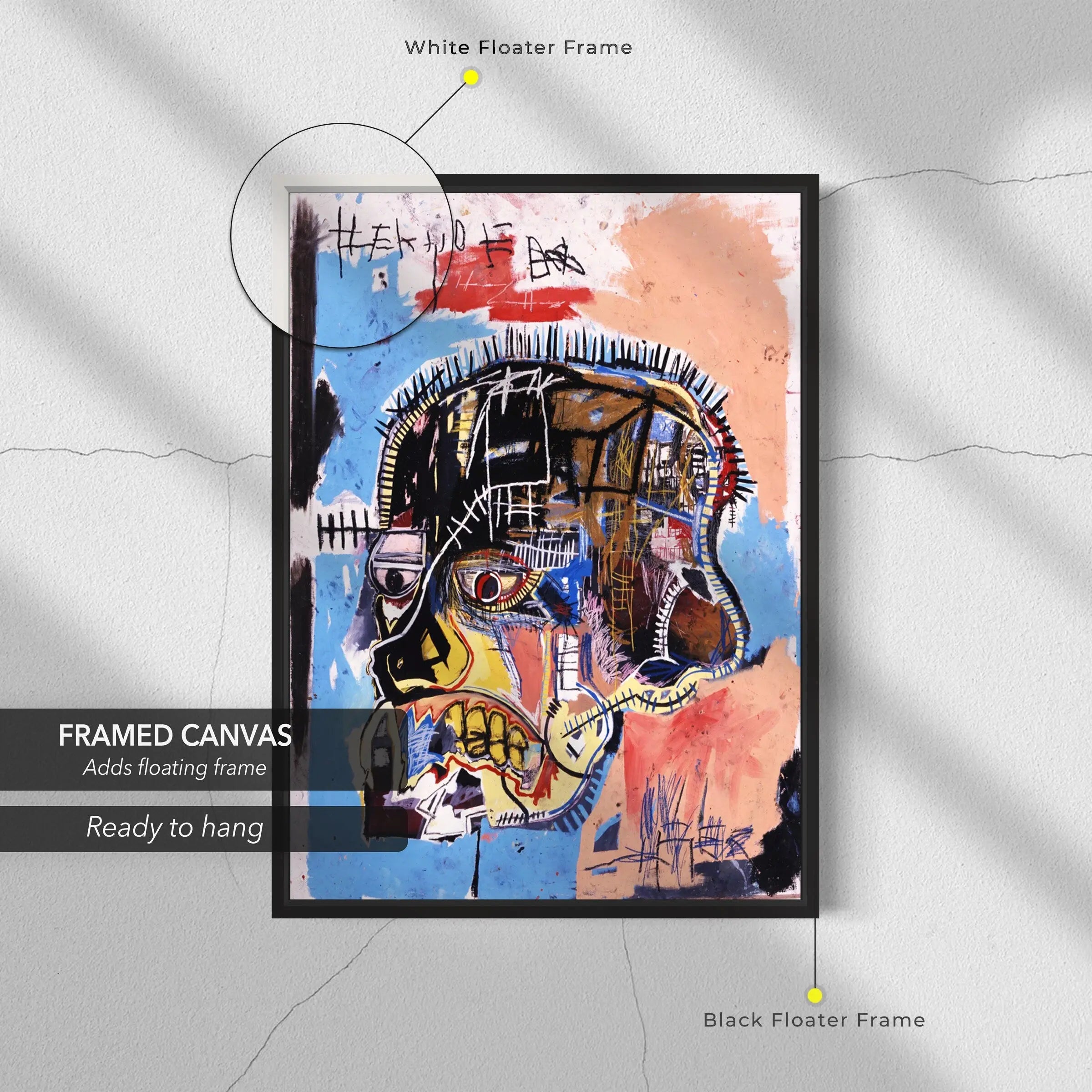 Basquiat Brilliance: Untitled 1981 Canvas Art | Poster Print Canvastoria