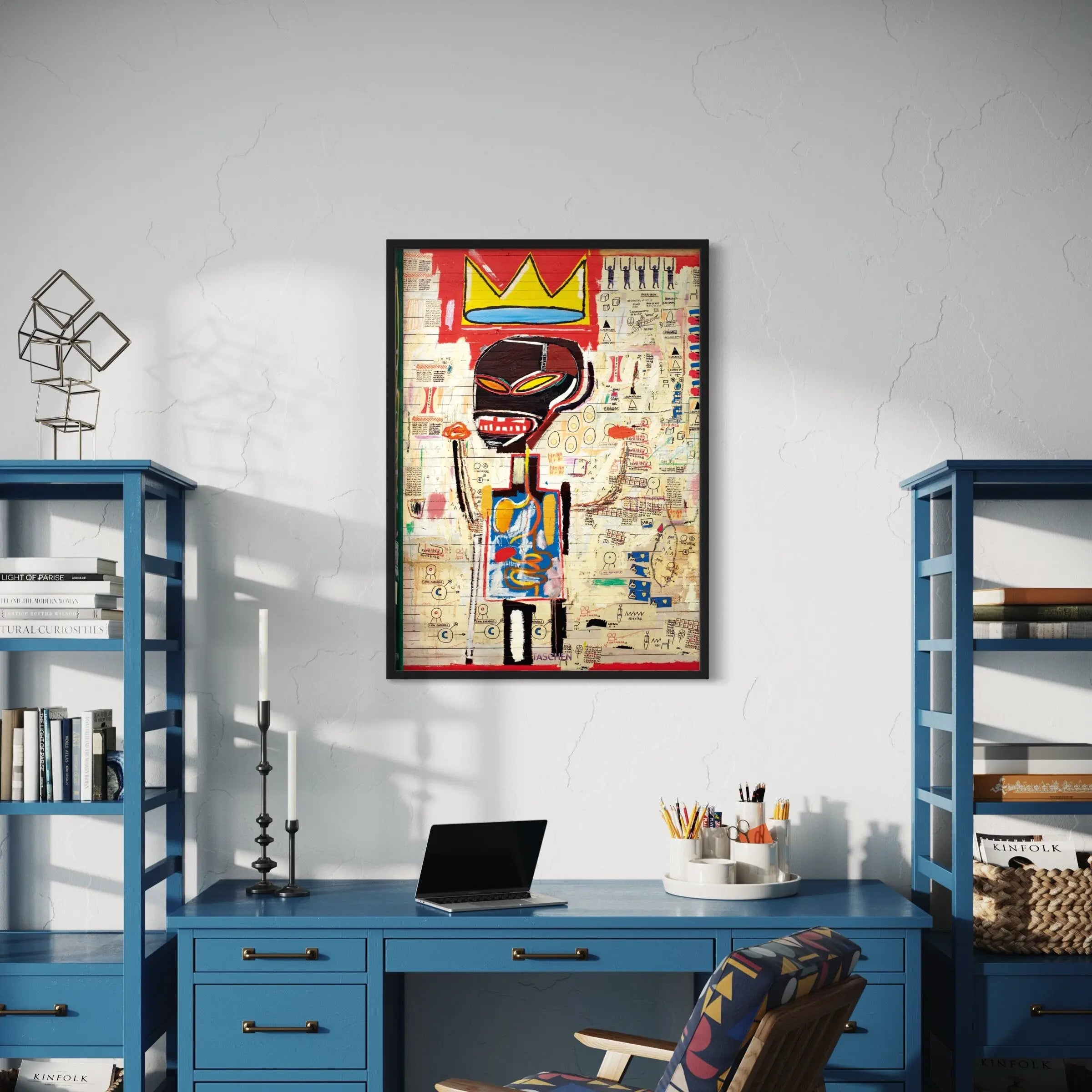 Basquiat 40th Edition Canvas Art | Poster Print Canvastoria