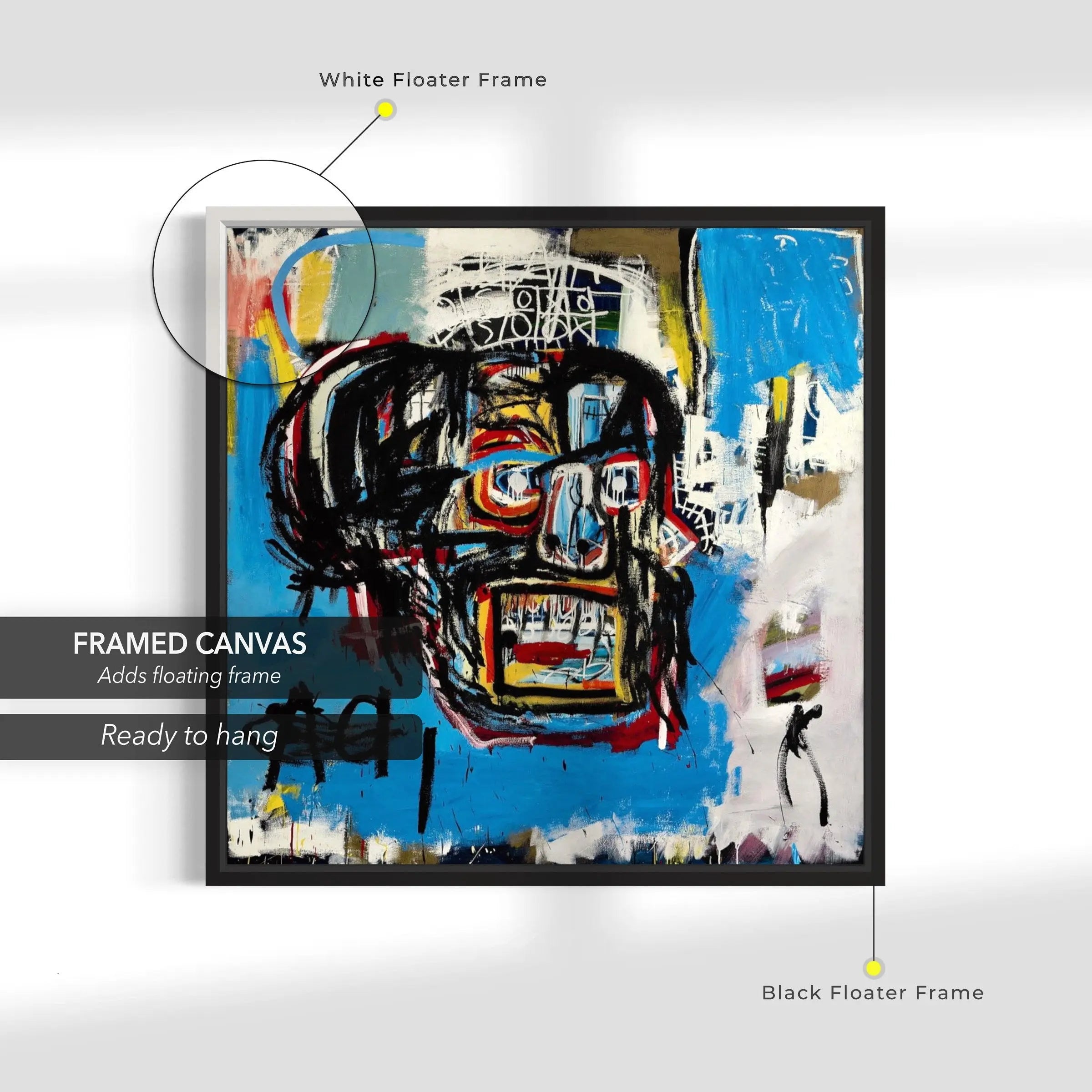 Jean-Michel Basquiat Untitled 1982 Canvas Art | Poster Print Canvastoria