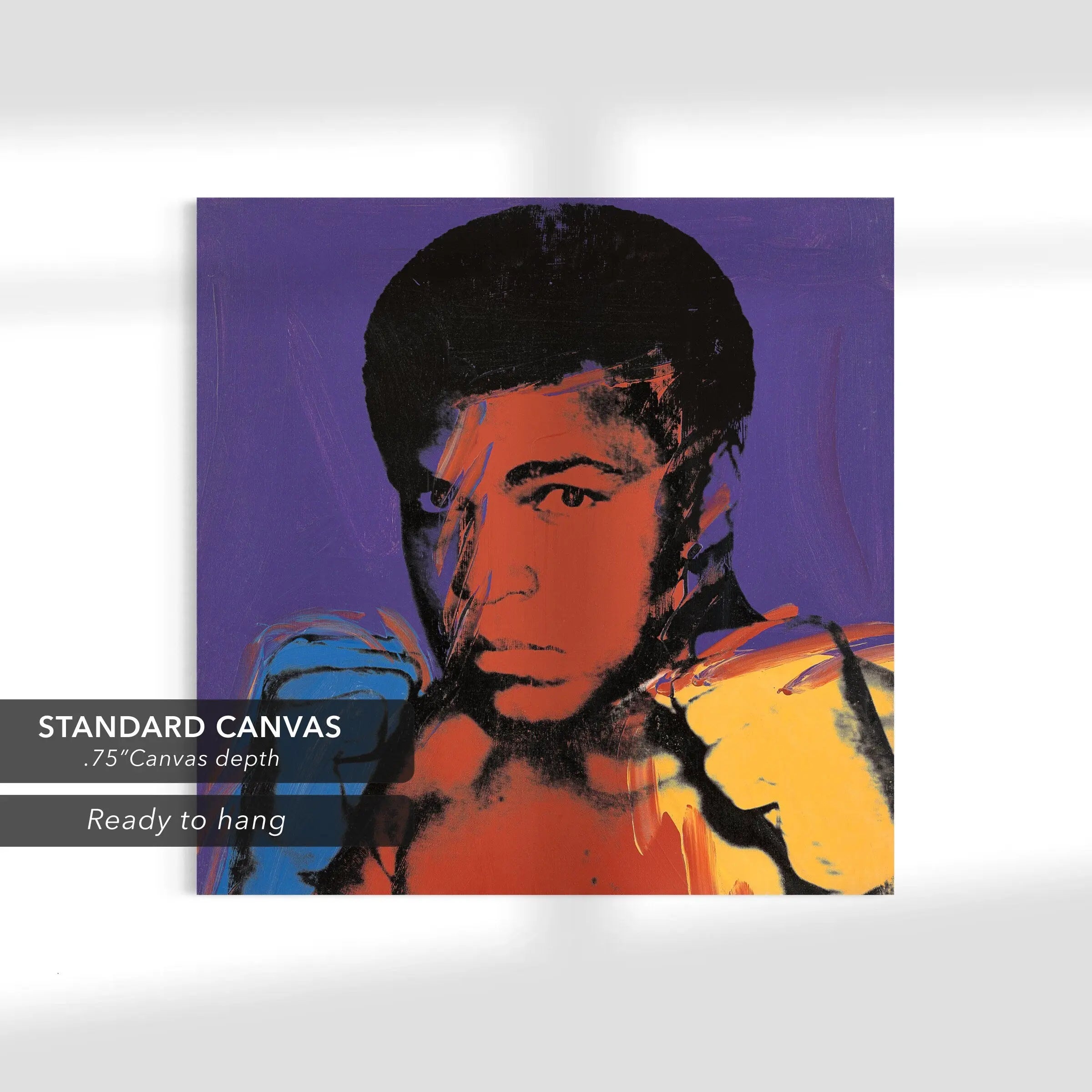 Muhammad Ali by Andy Warhol (1928-1987) Canvas Art | Poster Print Canvastoria