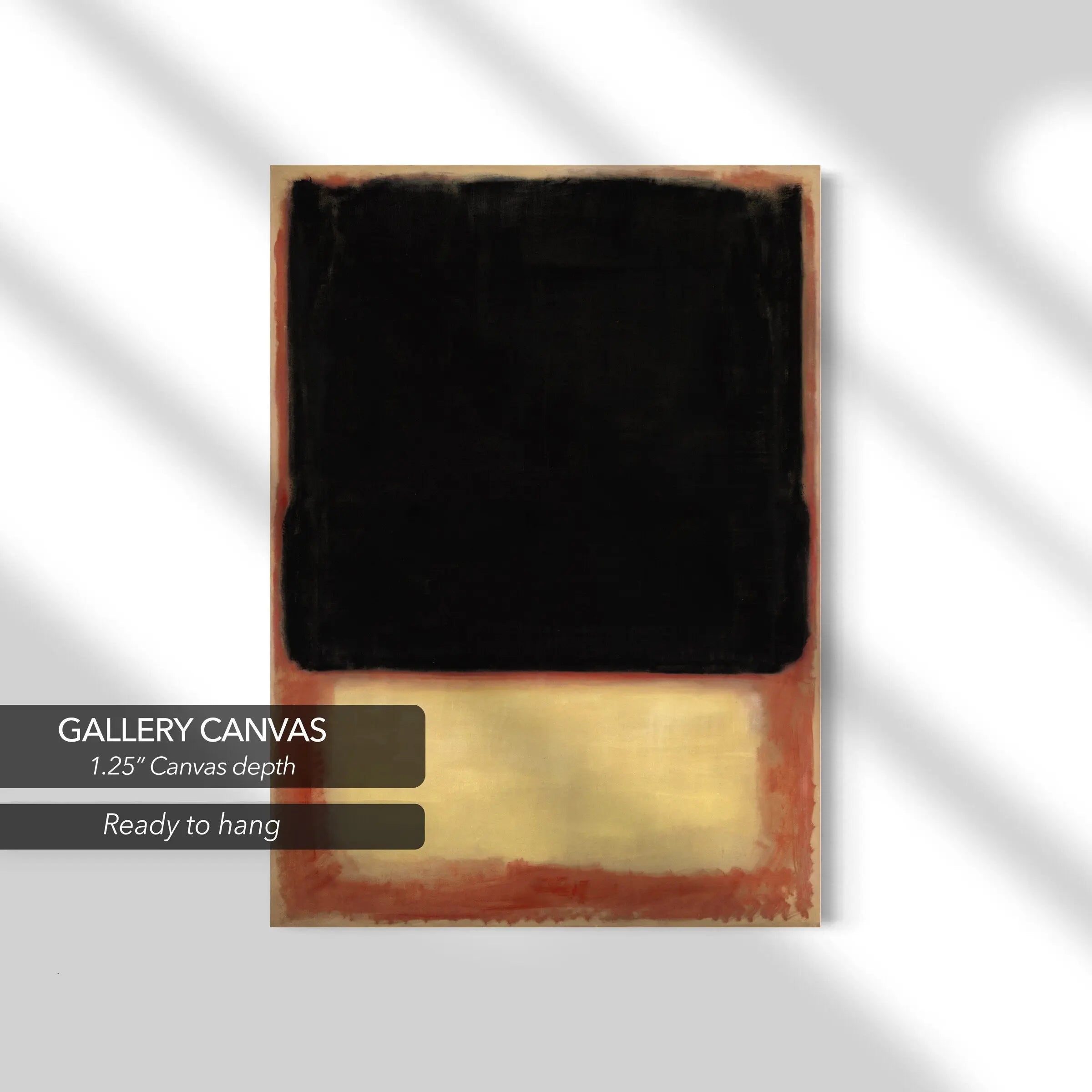 Mark Rothko No. 7 (Dark Over Light), 1954 Canvas Art | Poster Print Canvastoria