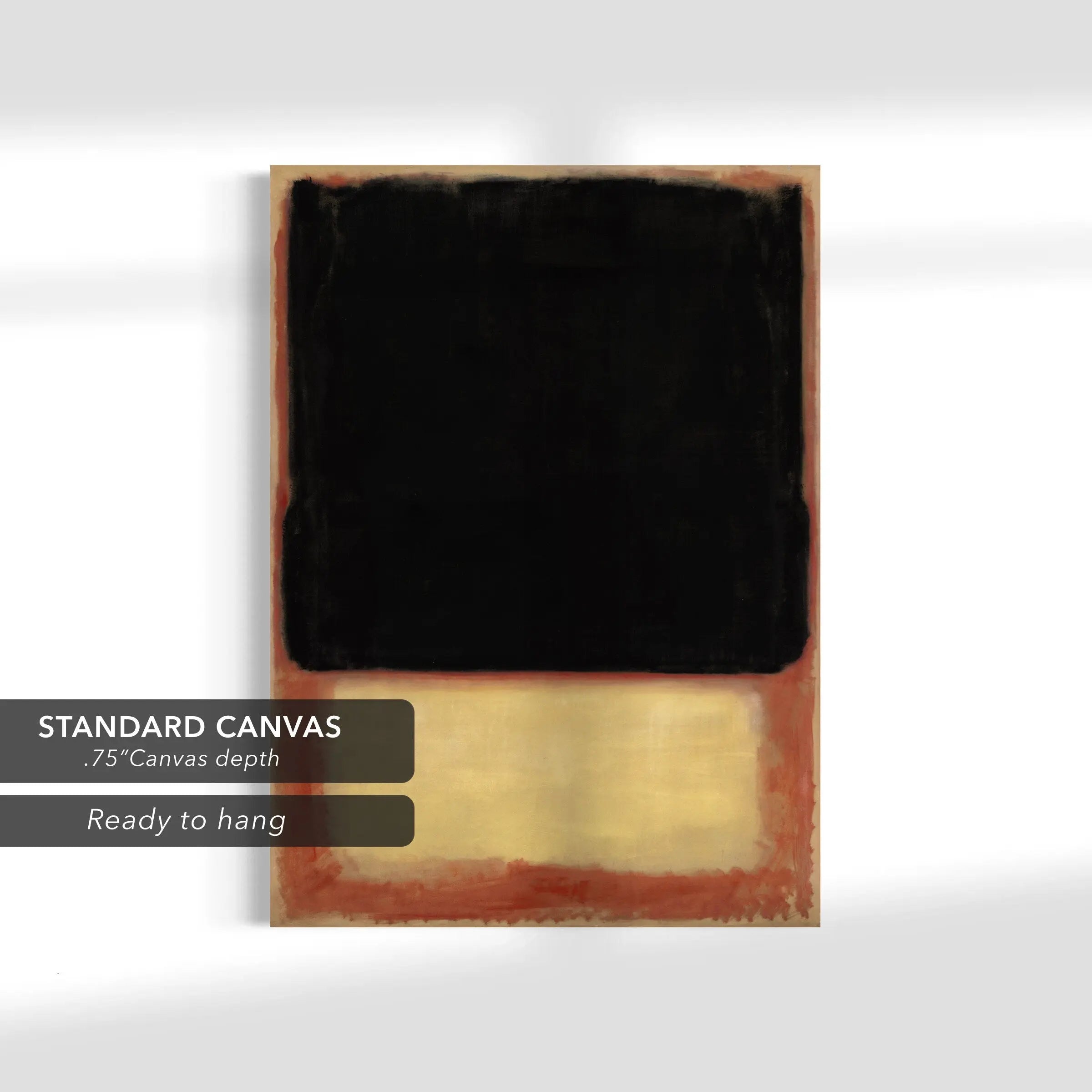 Mark Rothko No. 7 (Dark Over Light), 1954 Canvas Art | Poster Print Canvastoria