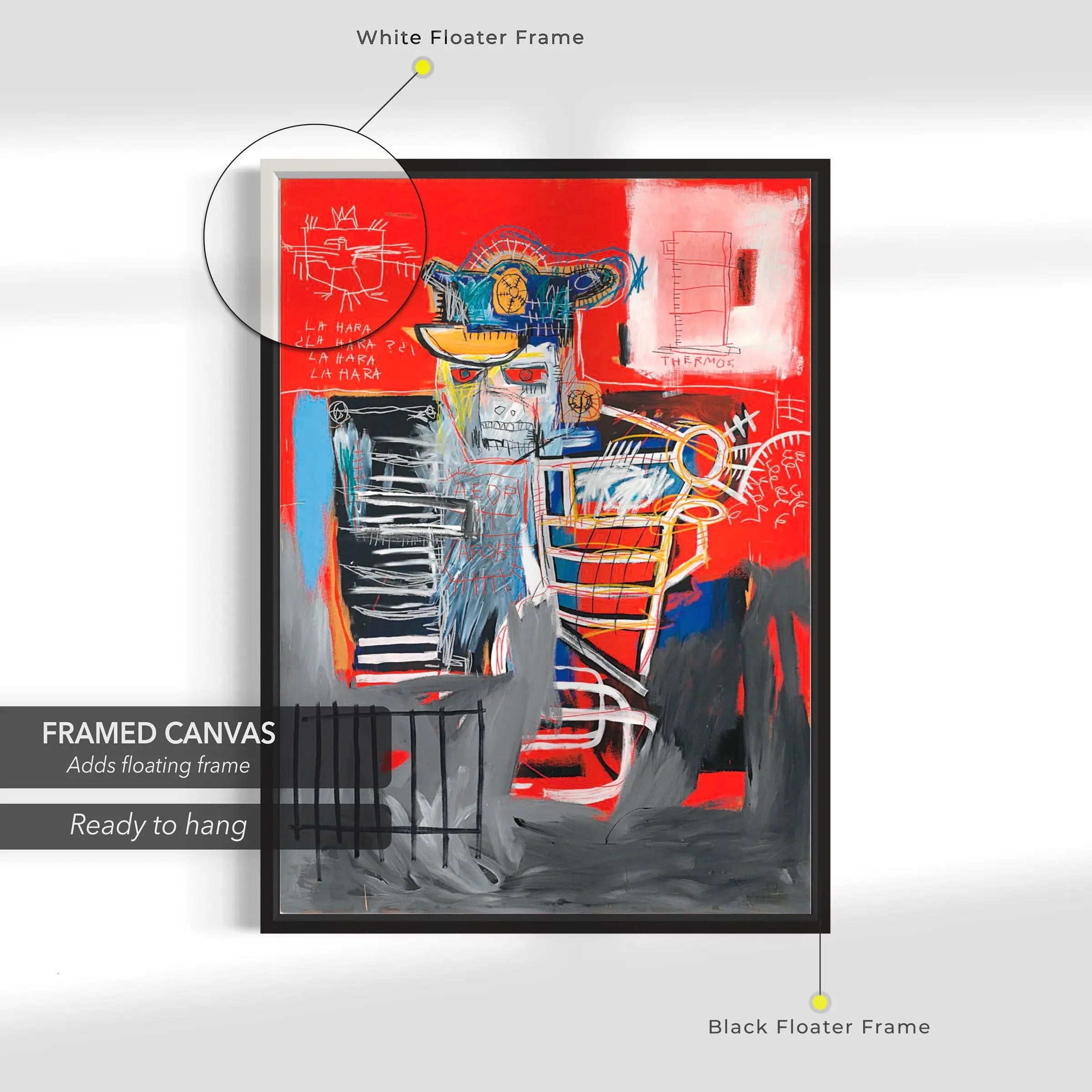 Jean-Michel Basquiat La Hara, 1981 Canvas Art | Poster Print Canvastoria