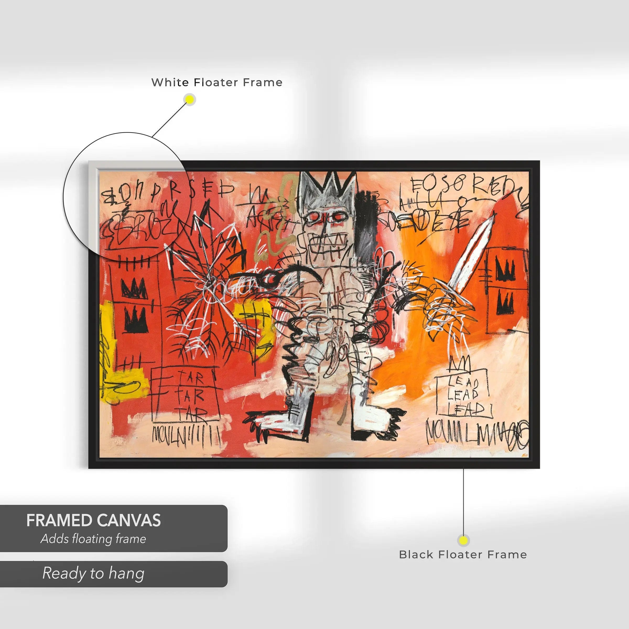 Jean-Michel Basquiat (After) Untitled Canvas Art | Poster Print Canvastoria