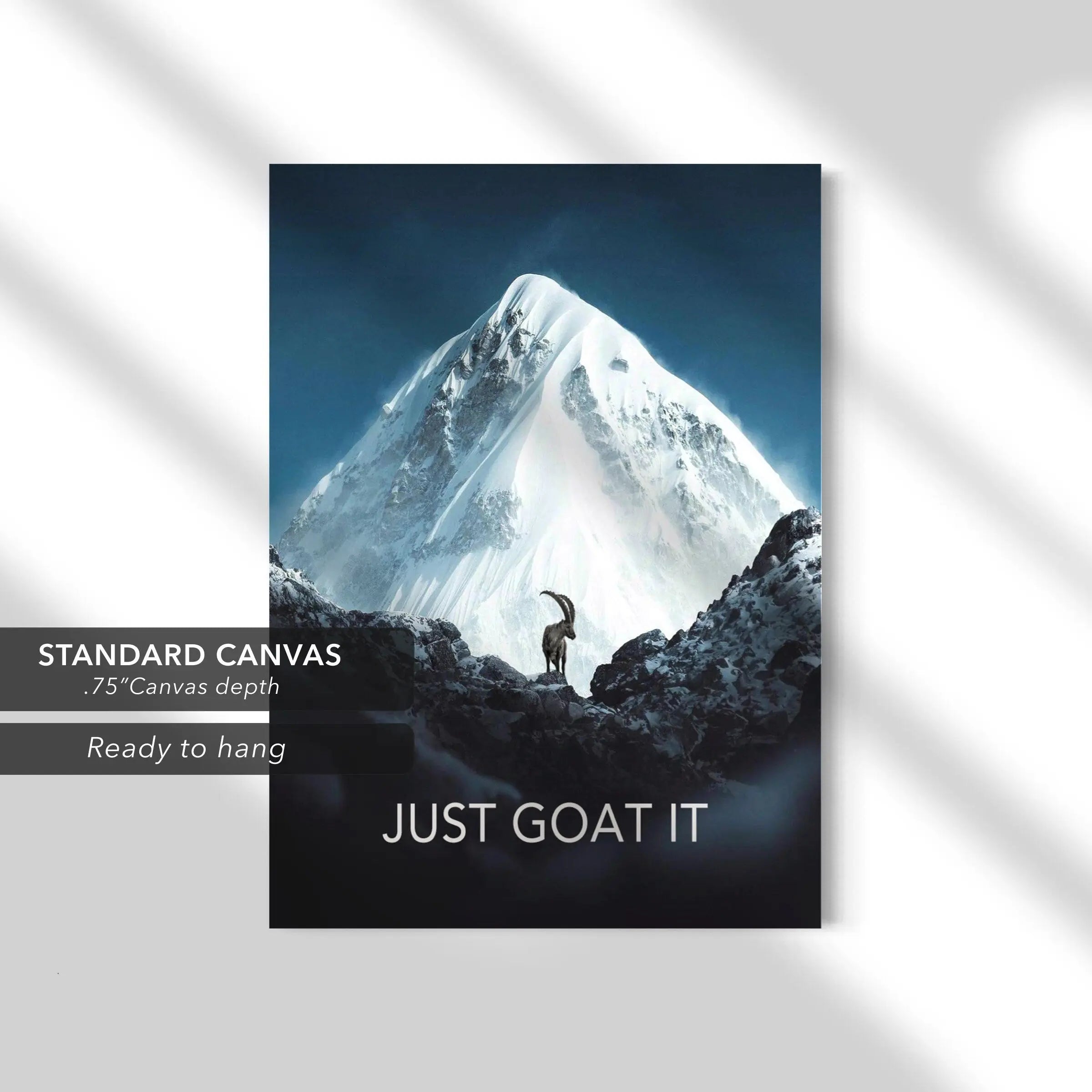 Just Goat It Canvas Wall Art/Poster Print Canvas Art | Poster Print Canvastoria