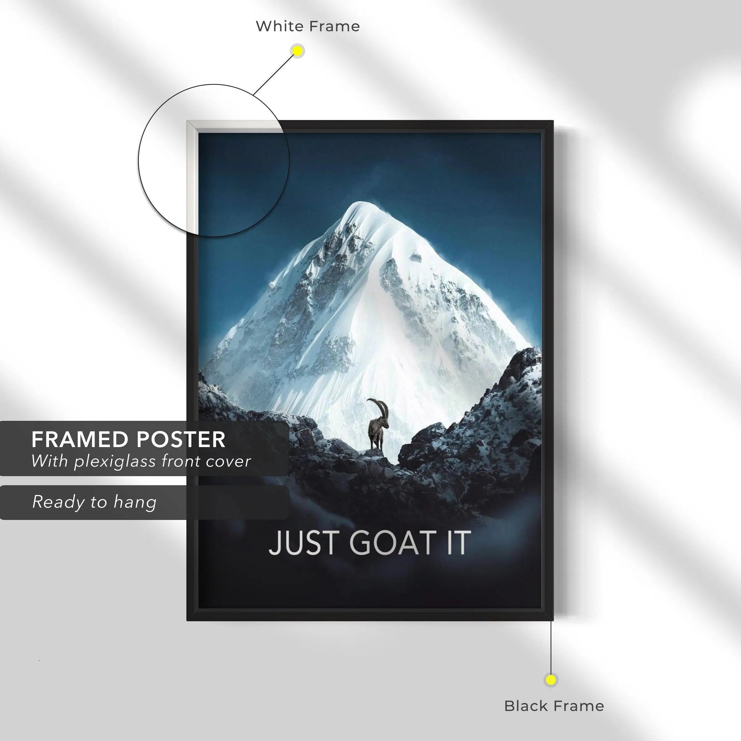 Just Goat It Canvas Wall Art/Poster Print Canvas Art | Poster Print Canvastoria