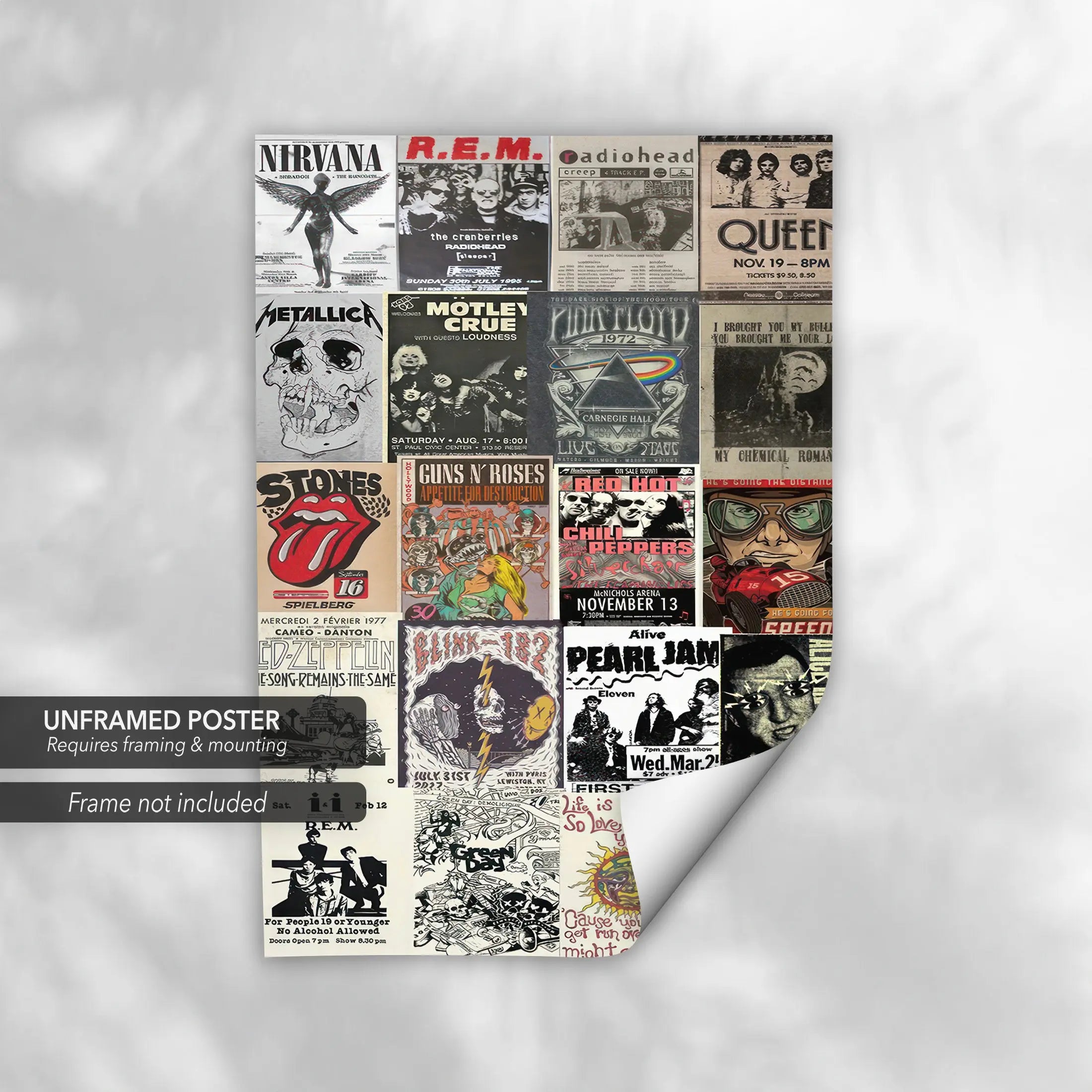 Rock 'n' Roll Legends Canvas Art | Poster Print Canvastoria