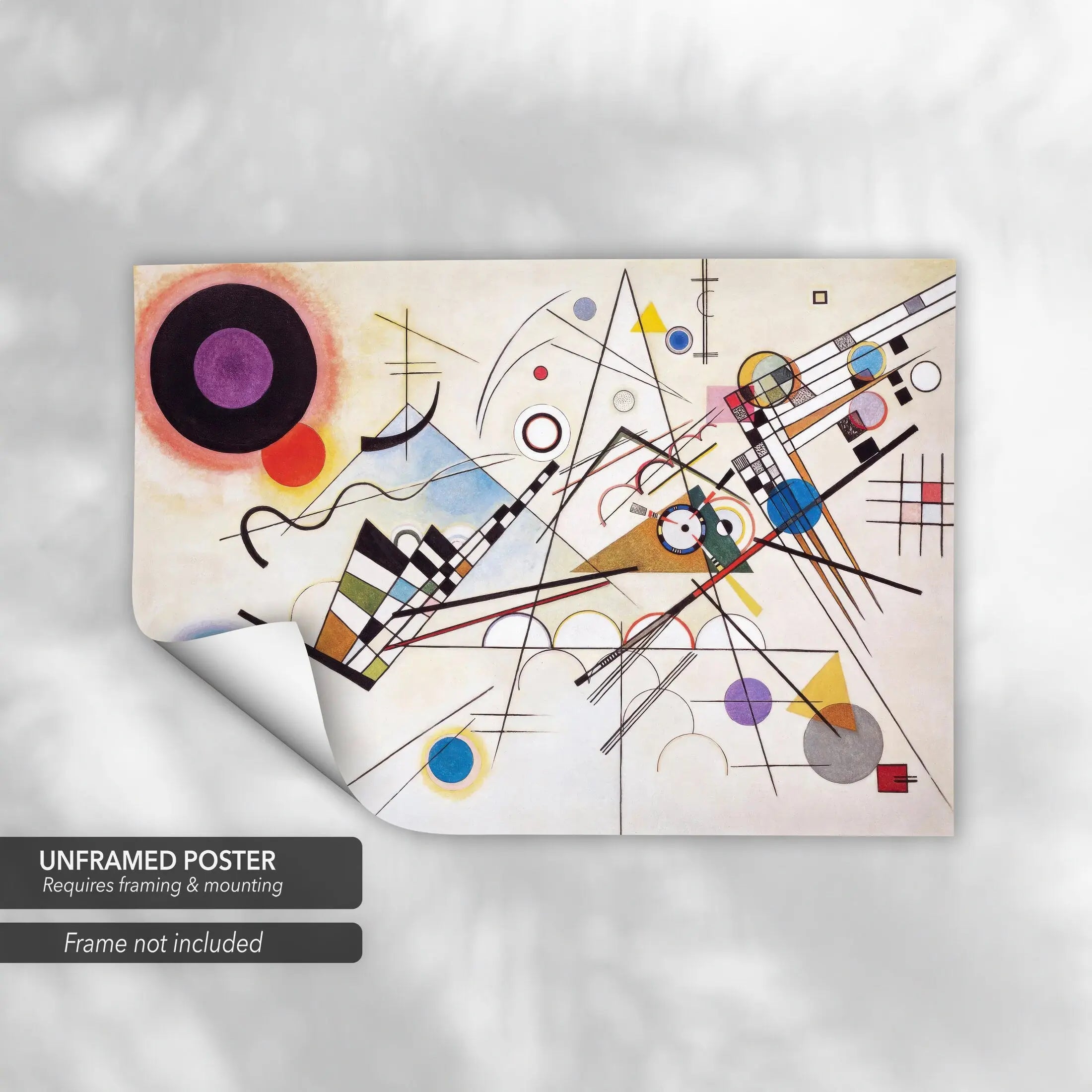 Wassily Kandinsky Composition VIII 1923 Canvas Art | Poster Print Canvastoria