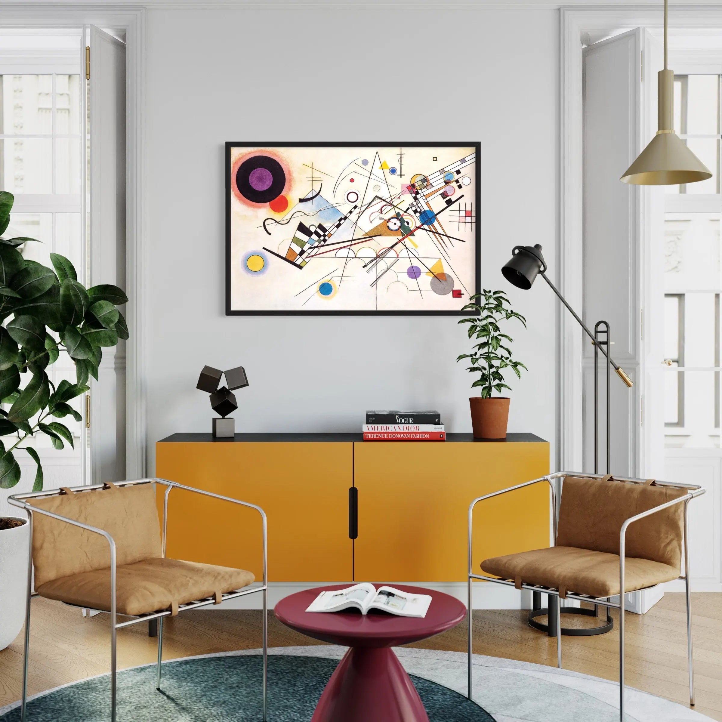 Wassily Kandinsky Composition VIII 1923 Canvas Art | Poster Print Canvastoria