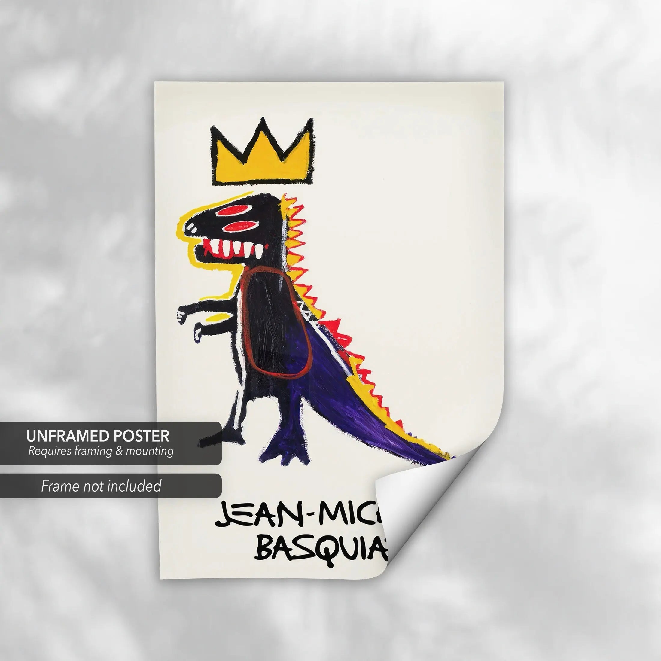 Jean-Michel Basquiat 'Pez Dispenser 1997' Estate Canvas Art | Poster Print Canvastoria