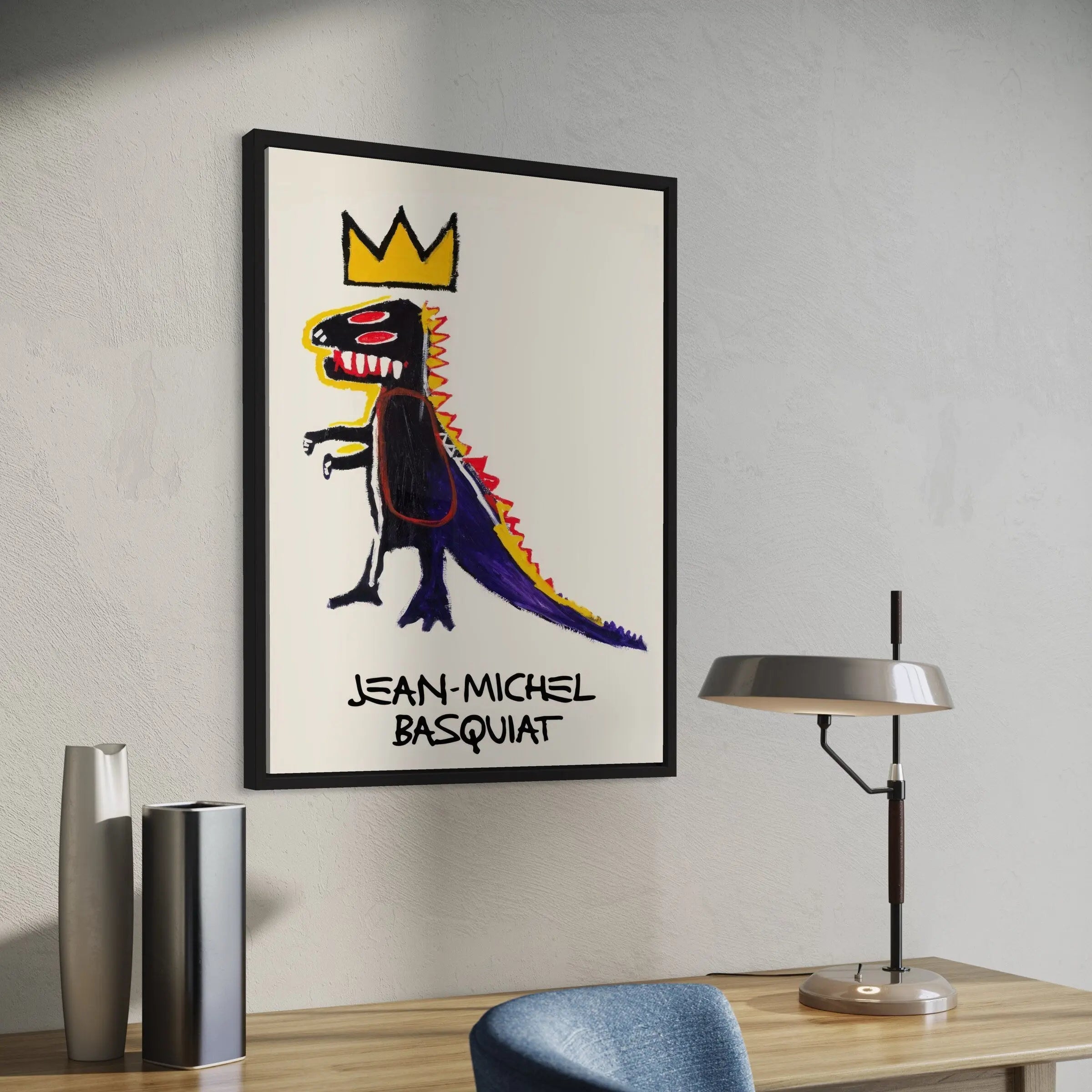 Jean-Michel Basquiat 'Pez Dispenser 1997' Estate Canvas Art | Poster Print Canvastoria