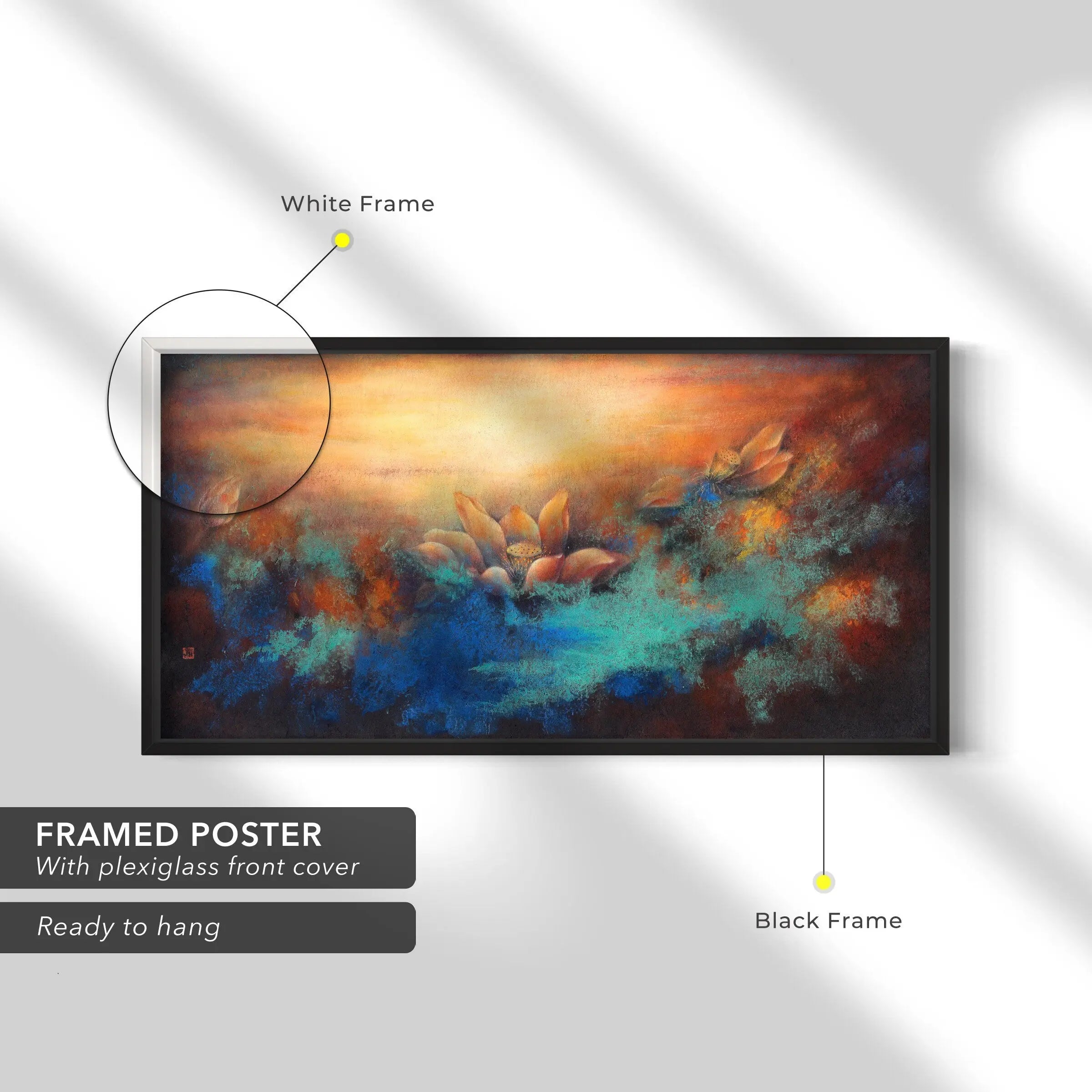 Louis Mak Imagery of Lotuses, Misty Mountains Art Canvas Art | Poster Print Canvastoria