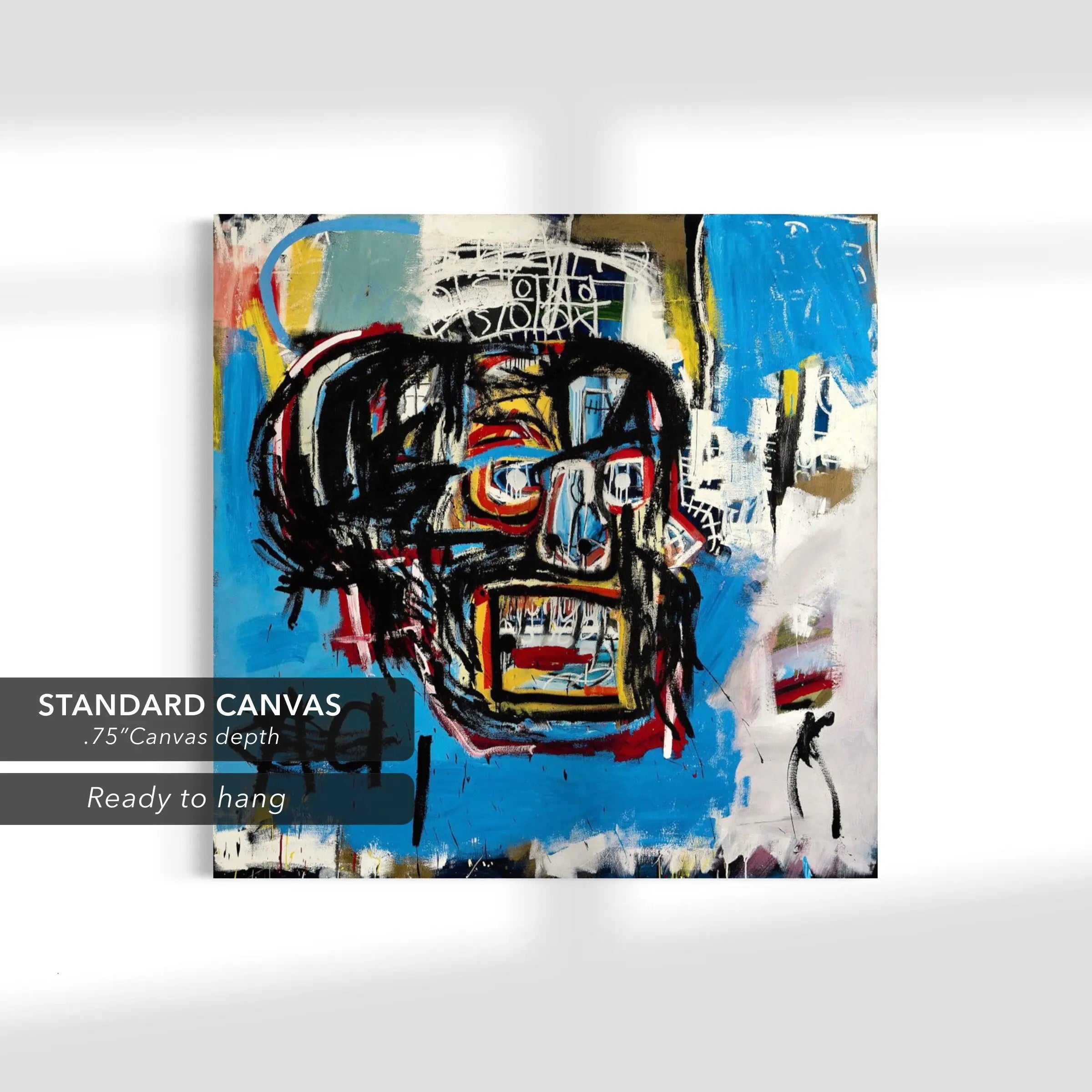 Jean-Michel Basquiat Untitled 1982 Canvas Art | Poster Print Canvastoria