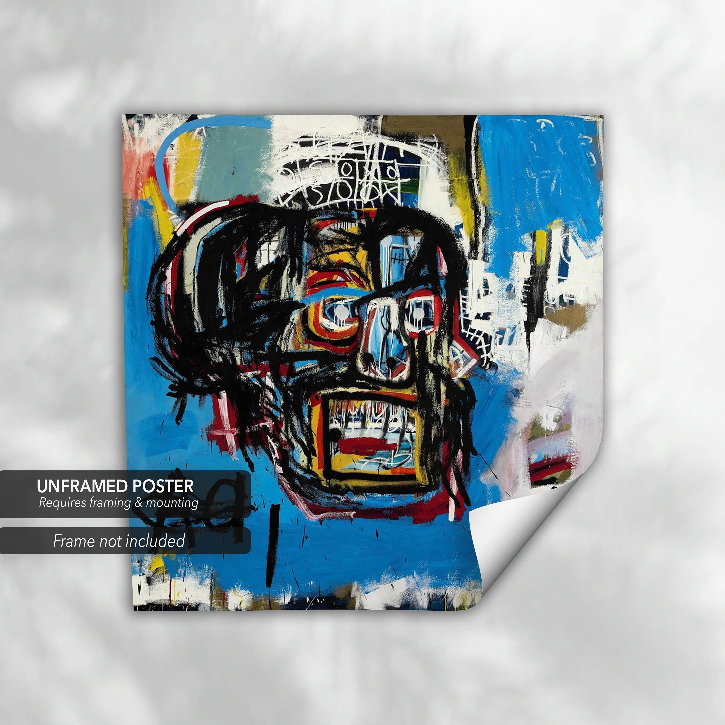 Jean-Michel Basquiat Untitled 1982 Canvas Art | Poster Print Canvastoria