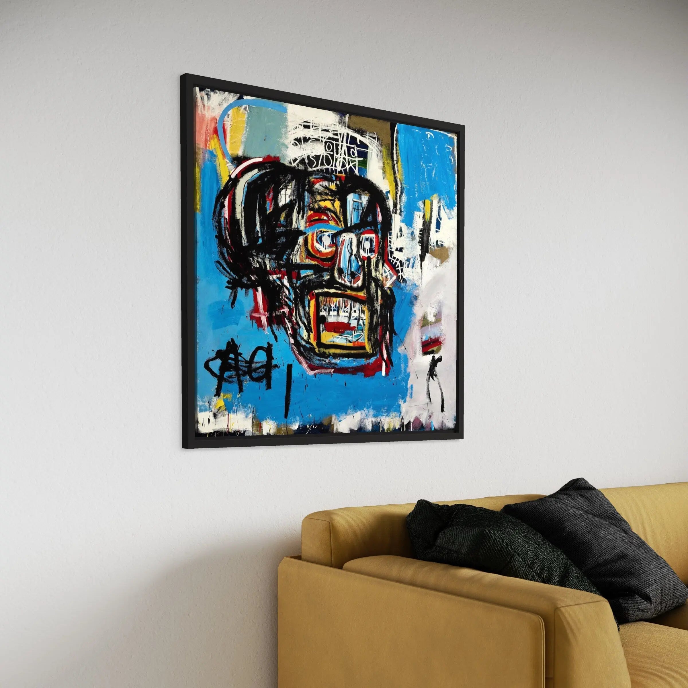 Jean-Michel Basquiat Untitled 1982 Canvas Art | Poster Print Canvastoria