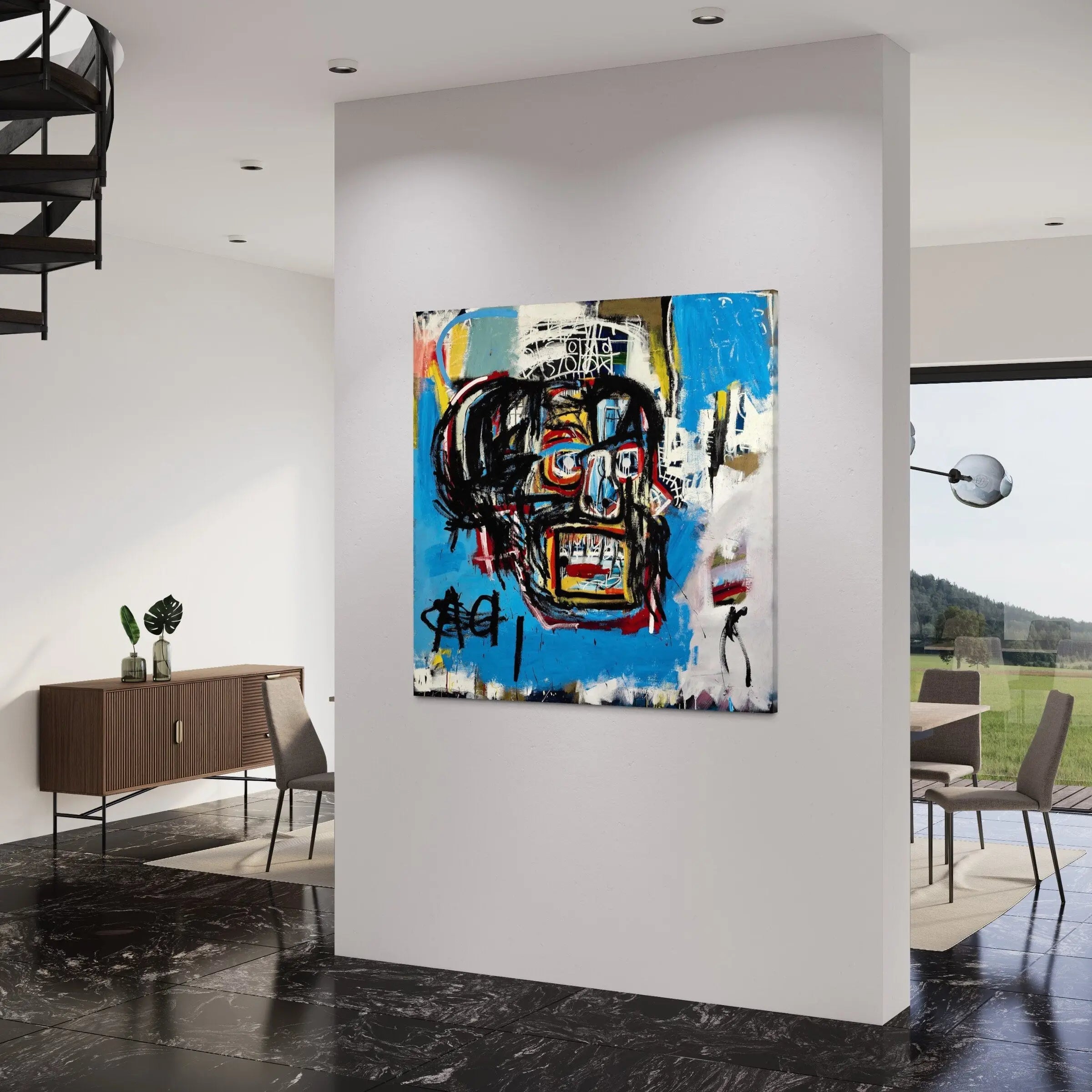 Jean-Michel Basquiat Untitled 1982 Canvas Art | Poster Print Canvastoria