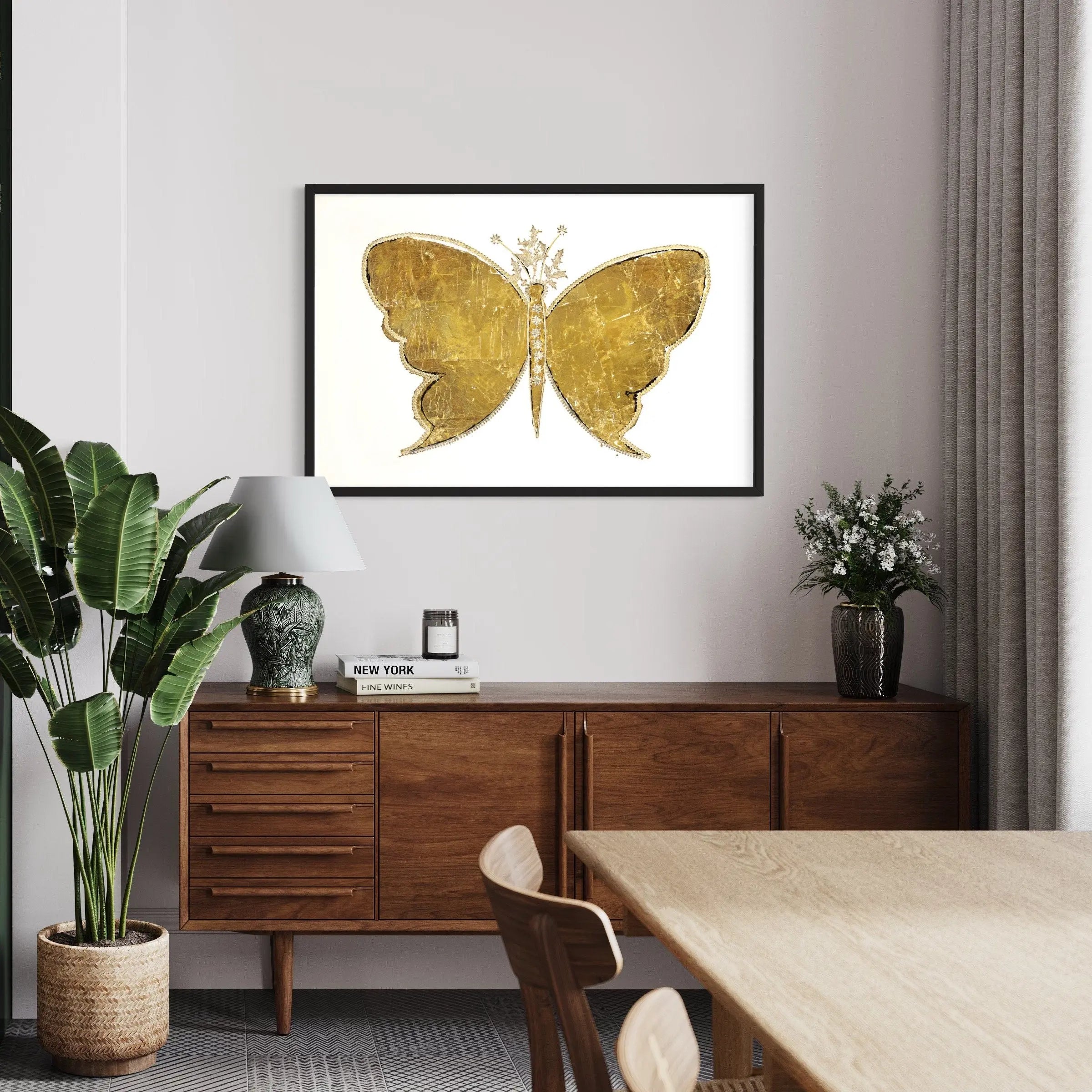 Andy Warhol Butterfly 1956: Canvas Art | Poster Print Canvastoria