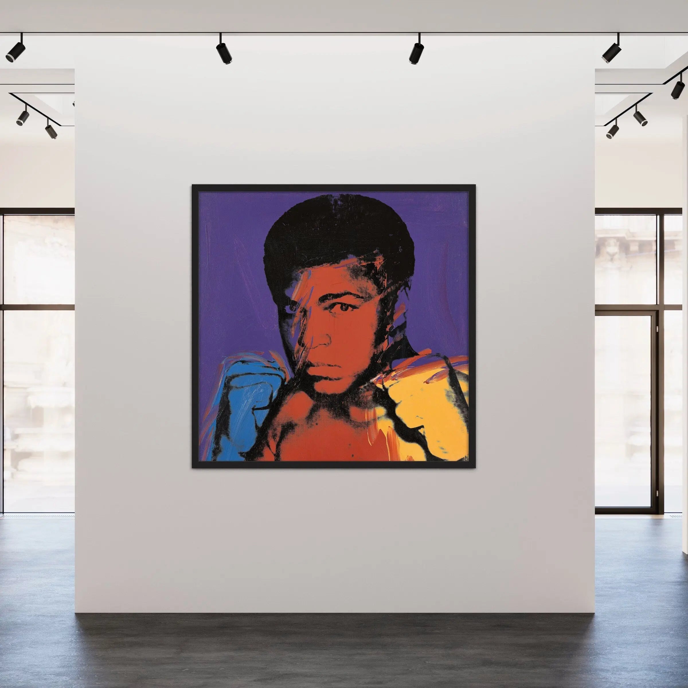 Muhammad Ali by Andy Warhol (1928-1987) Canvas Art | Poster Print Canvastoria