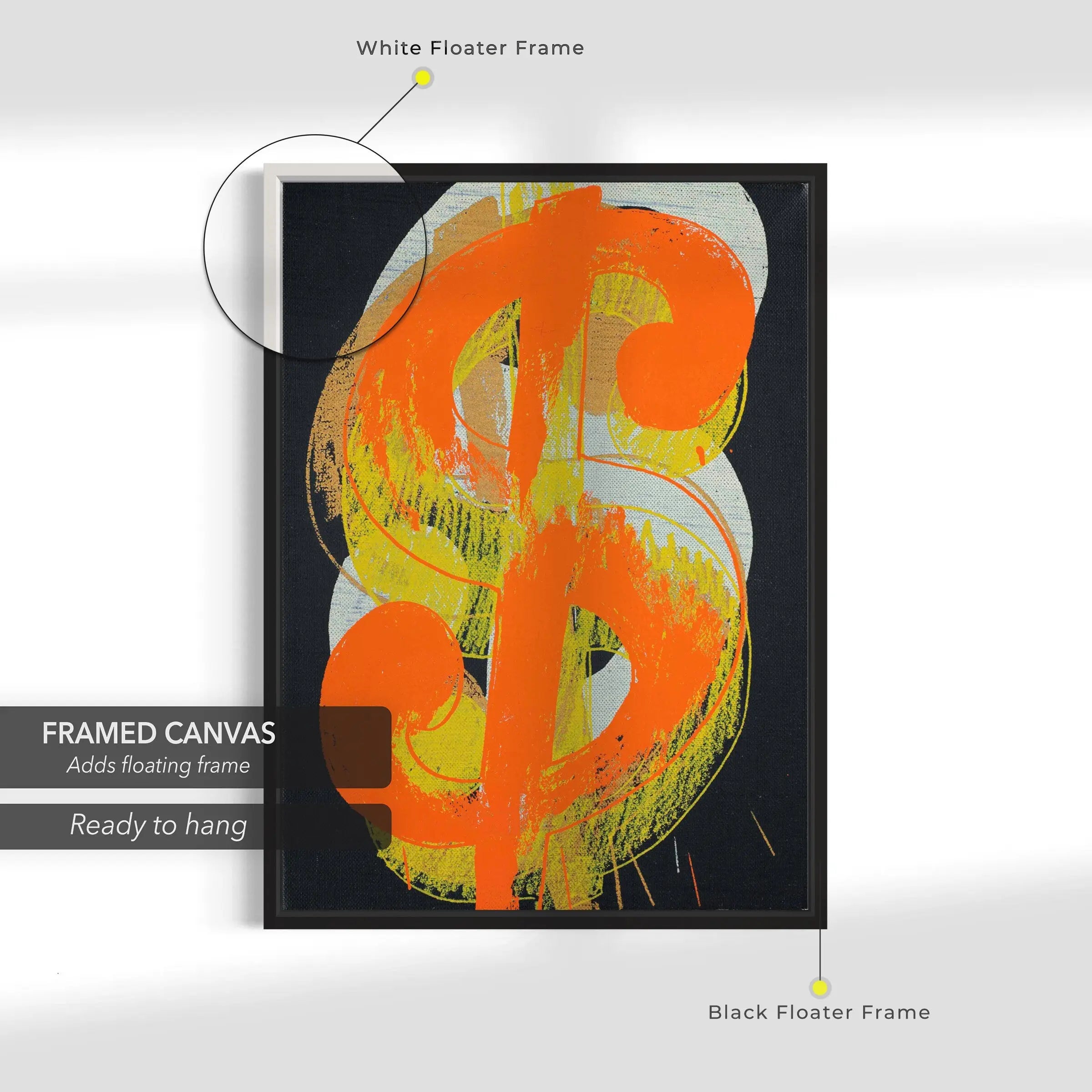 Andy Warhol Dollar Sign, 1981: Canvas Art | Poster Print Canvastoria