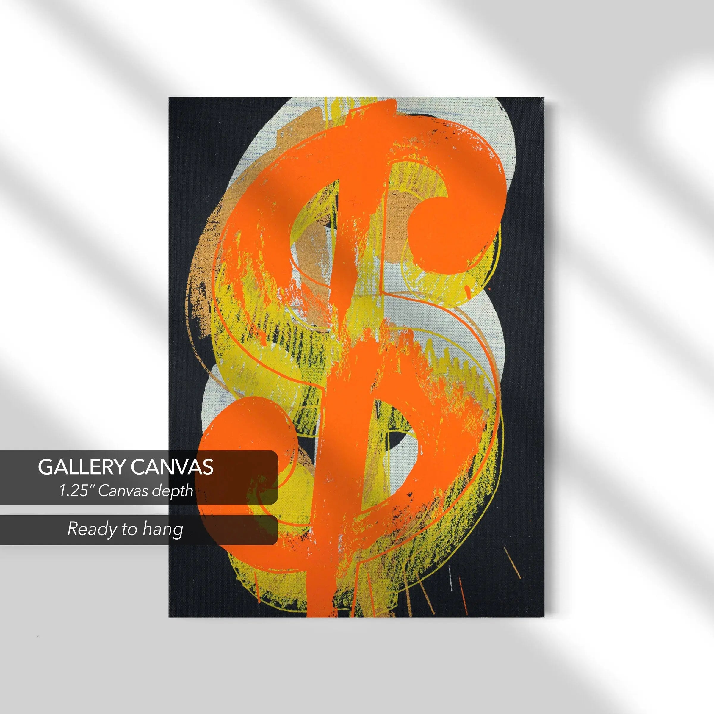 Andy Warhol Dollar Sign, 1981: Canvas Art | Poster Print Canvastoria