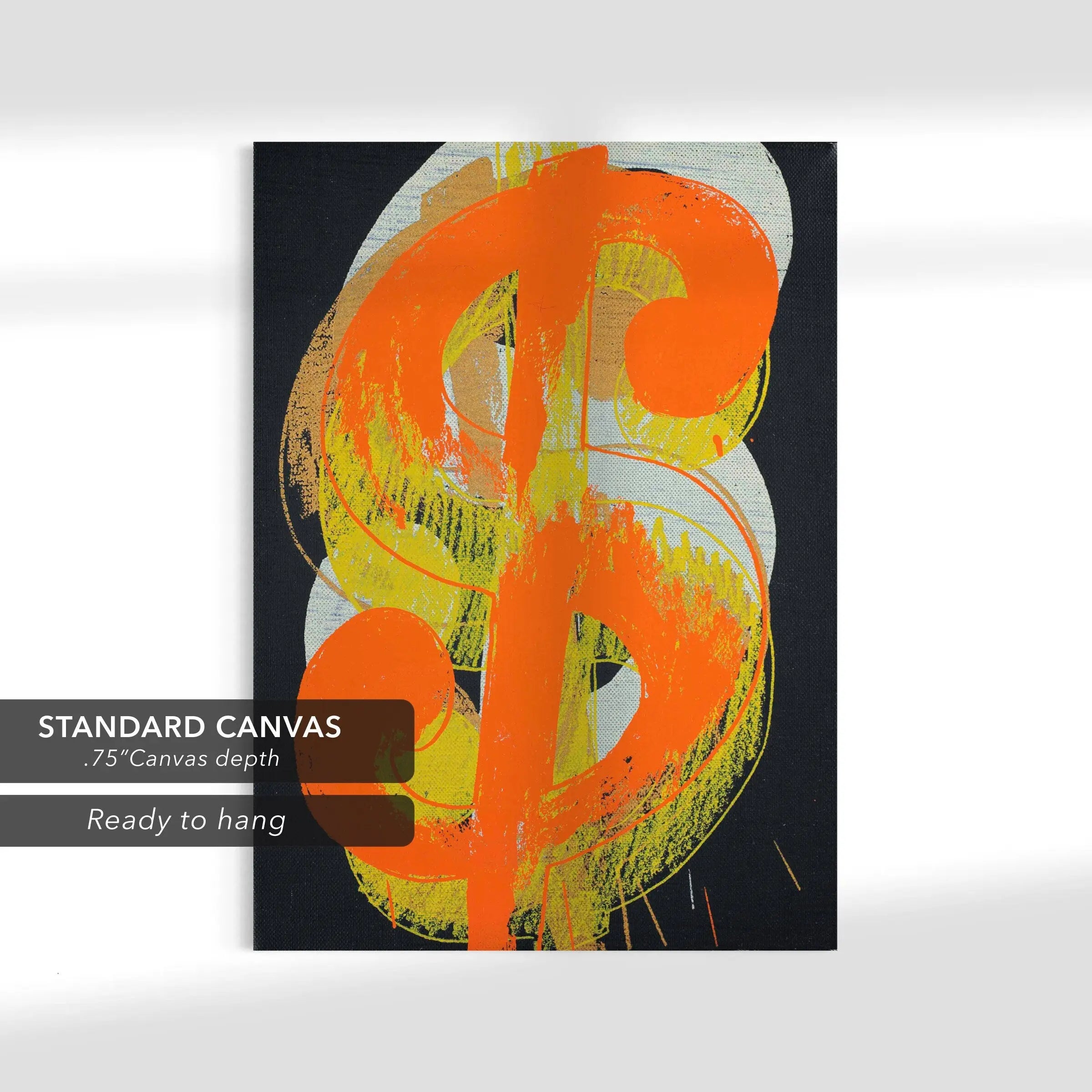 Andy Warhol Dollar Sign, 1981: Canvas Art | Poster Print Canvastoria