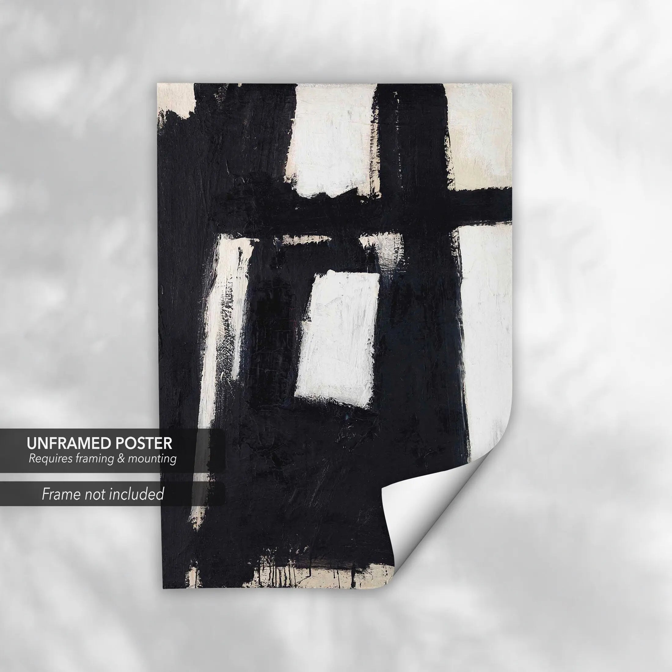 Franz Kline Third Avenue, 1954 Canvas Art | Poster Print Canvastoria