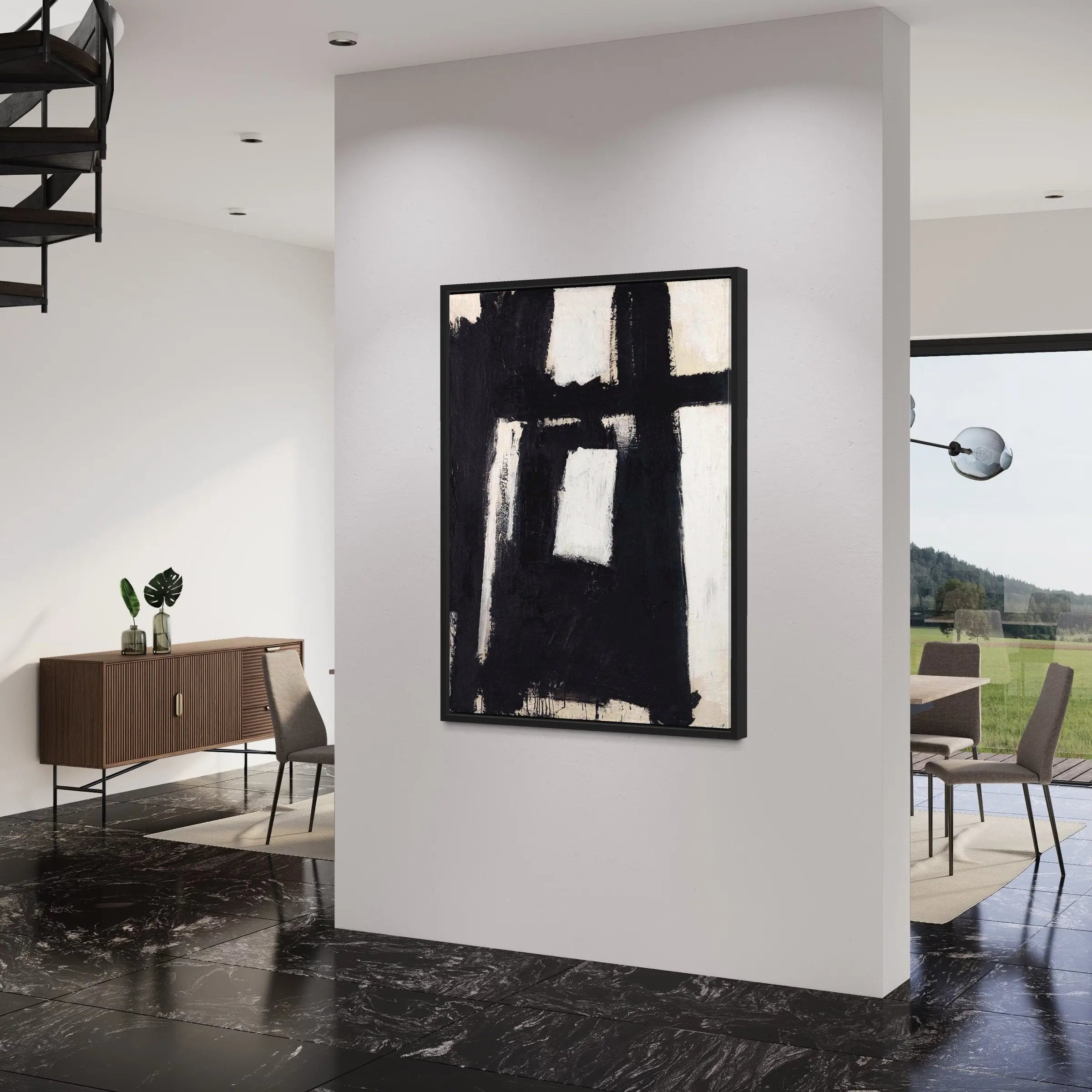Franz Kline Third Avenue, 1954 Canvas Art | Poster Print Canvastoria