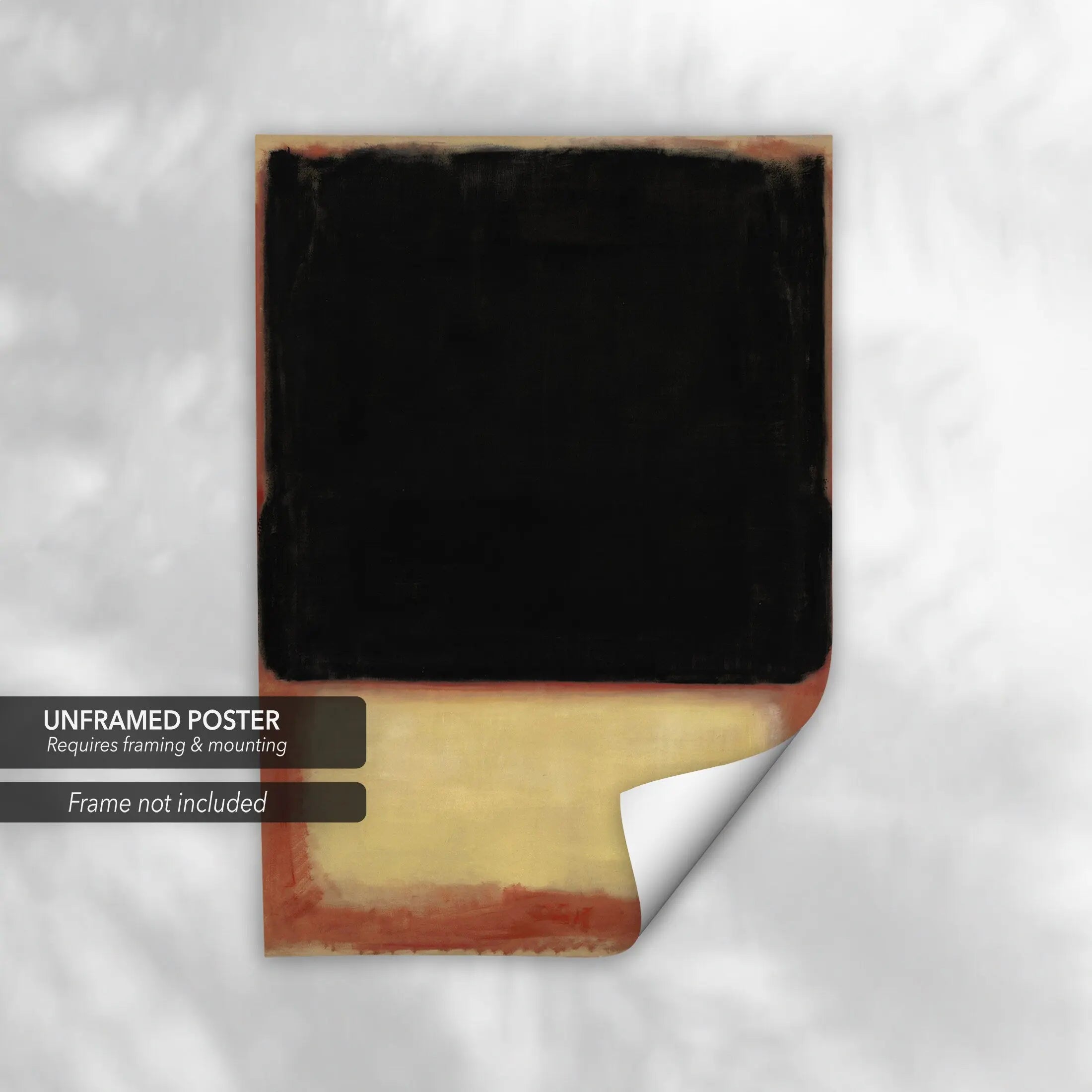 Mark Rothko No. 7 (Dark Over Light), 1954 Canvas Art | Poster Print Canvastoria
