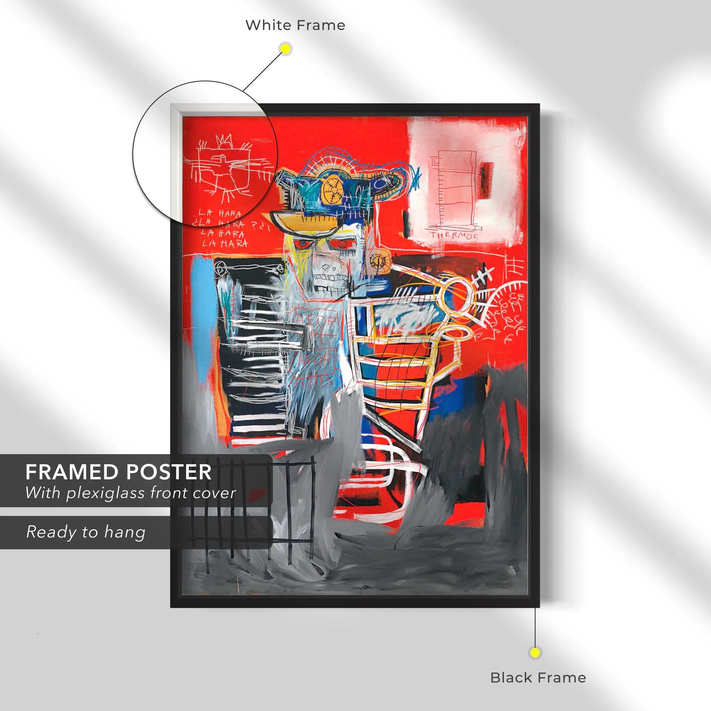 Jean-Michel Basquiat La Hara, 1981 Canvas Art | Poster Print Canvastoria